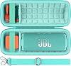 Hard Portable Case Compatible With JBL Flip 7 Portable Wireless Bluetooth Waterproof SpeakerGreen Case