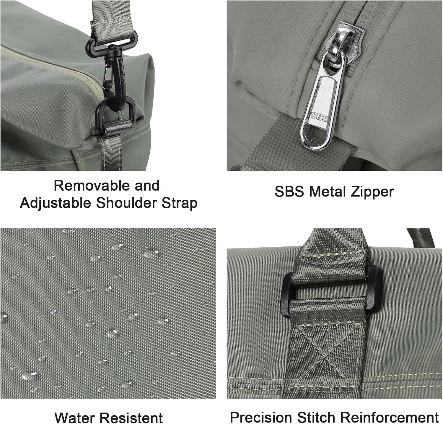 HYC00 Travel Duffel Bag,Carry-on Overnight Weekender Bags for Women,Sports Tote Gym Bag with Wet Pocket