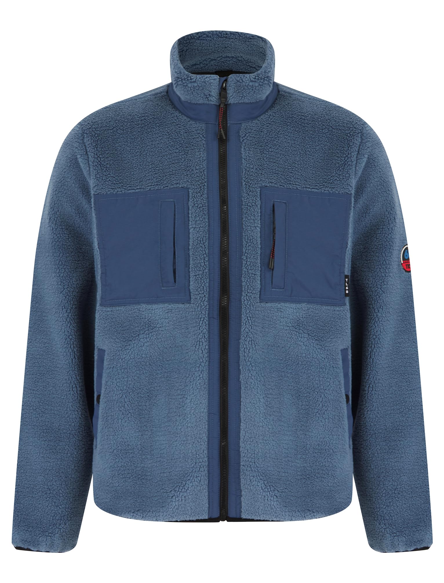 Tokyo Laundry Men's Calllias Teddy Fleece Funnel Neck Jacket Top