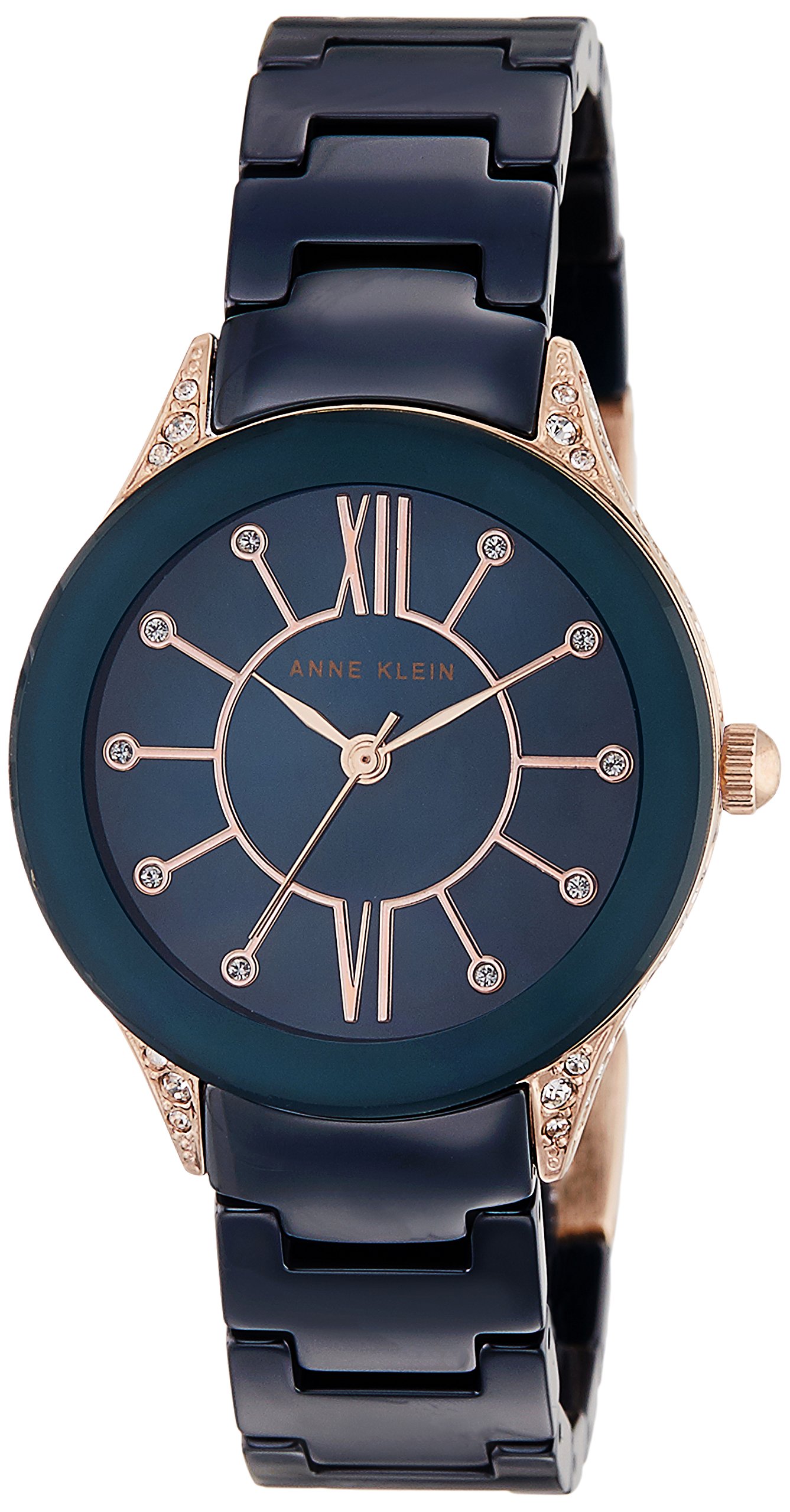 Anne Klein Quartz Analog Blue Dial Ceramic Strap Watch for Women-NDAK2388RGNV (B0757RFWFM) Amazon Price History, Amazon Price Tracker