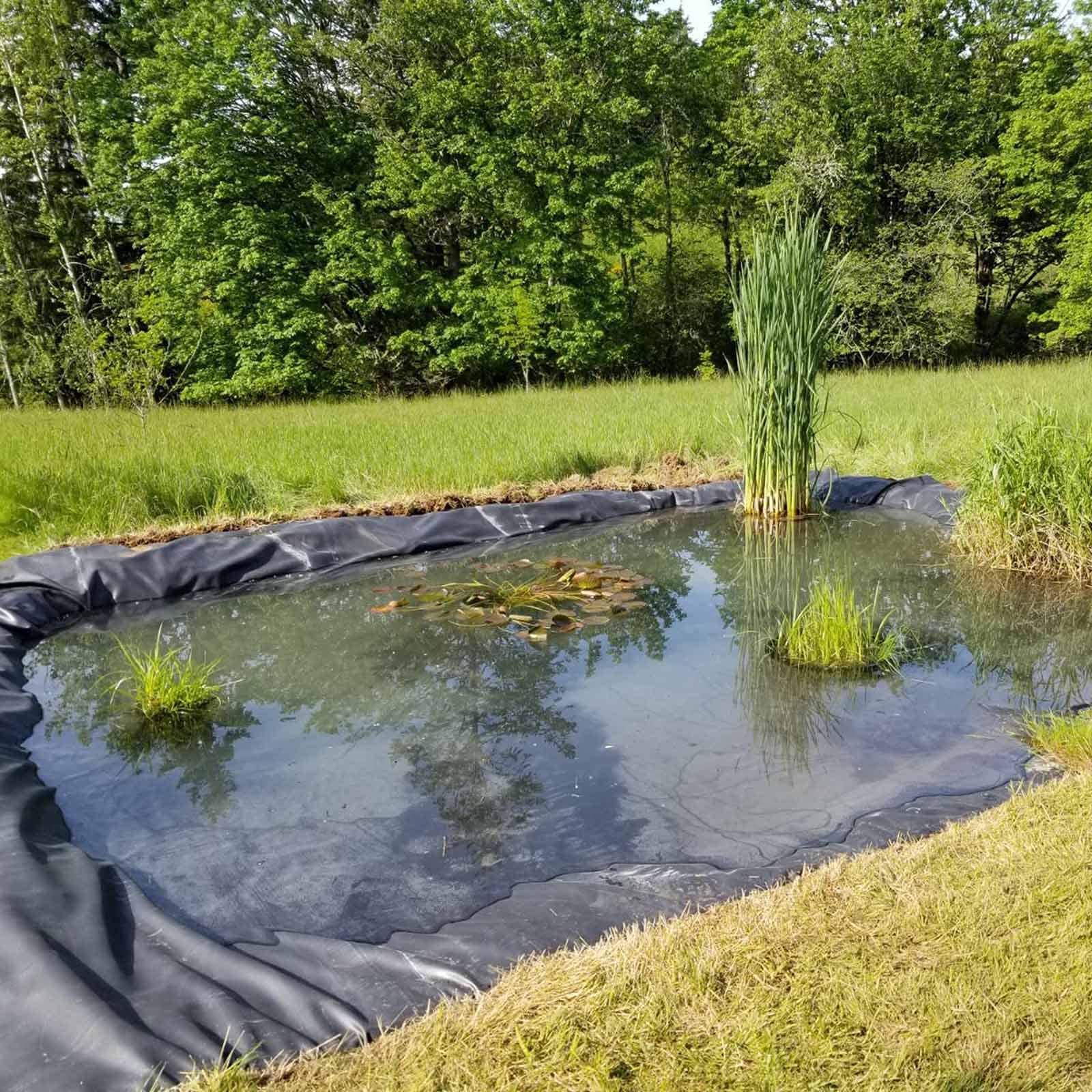 Buy Heavy Duty Pond Liner for Reservoir River Slope Waterfalls Outdoor
