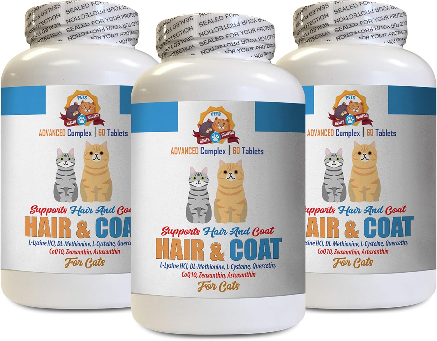cat Dry Skin Relief Hair and Coat Support for Cats