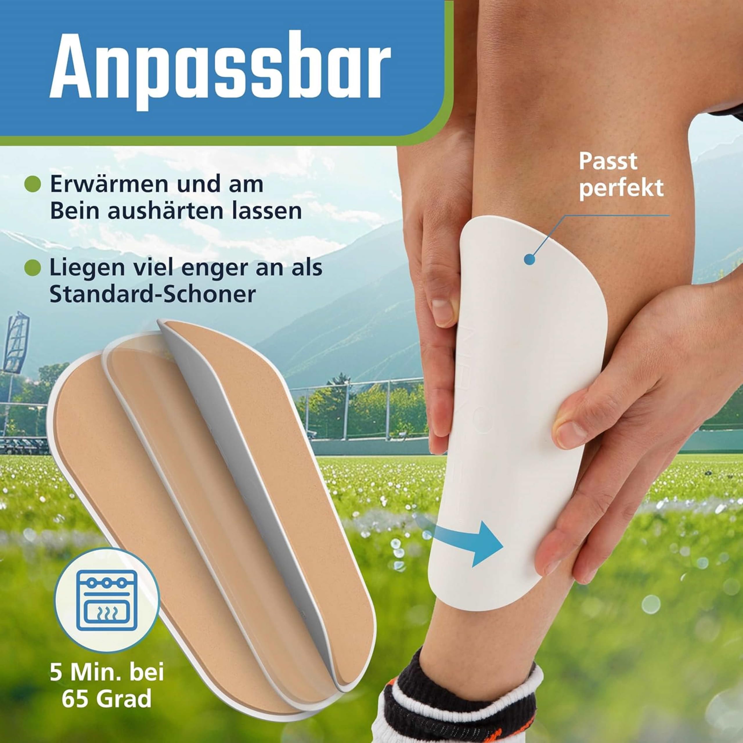 TUT Support De Protège-tibias En Silicone Pour Protège-tibias De