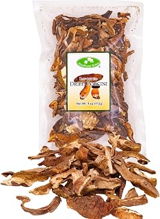 Mushroom House Dried Porcini Mushrooms 4oz - Wild-Harvested Sliced Umami for Pasta Risotto Stews Sauces - Long Shelf Life Pantry Staple