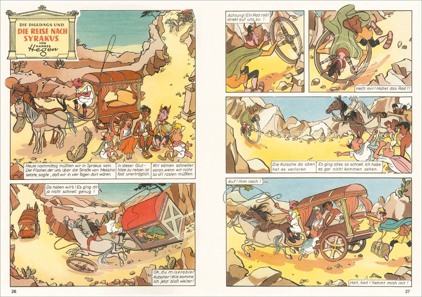 Mosaik. Römer-Serie: Die Seeschlacht, Bd. 3: Eine ostdeutsche Comic-Legende (Mosaik von Hannes Hegen - Römer-Serie, Band 3)