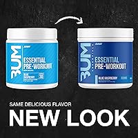 Vista 2 de RAW Nutrition - Fórmula esencial previa al entrenamiento de Chris Bumstead, polvos de nutrición deportiva pre-entrenamiento Bebida para hombres