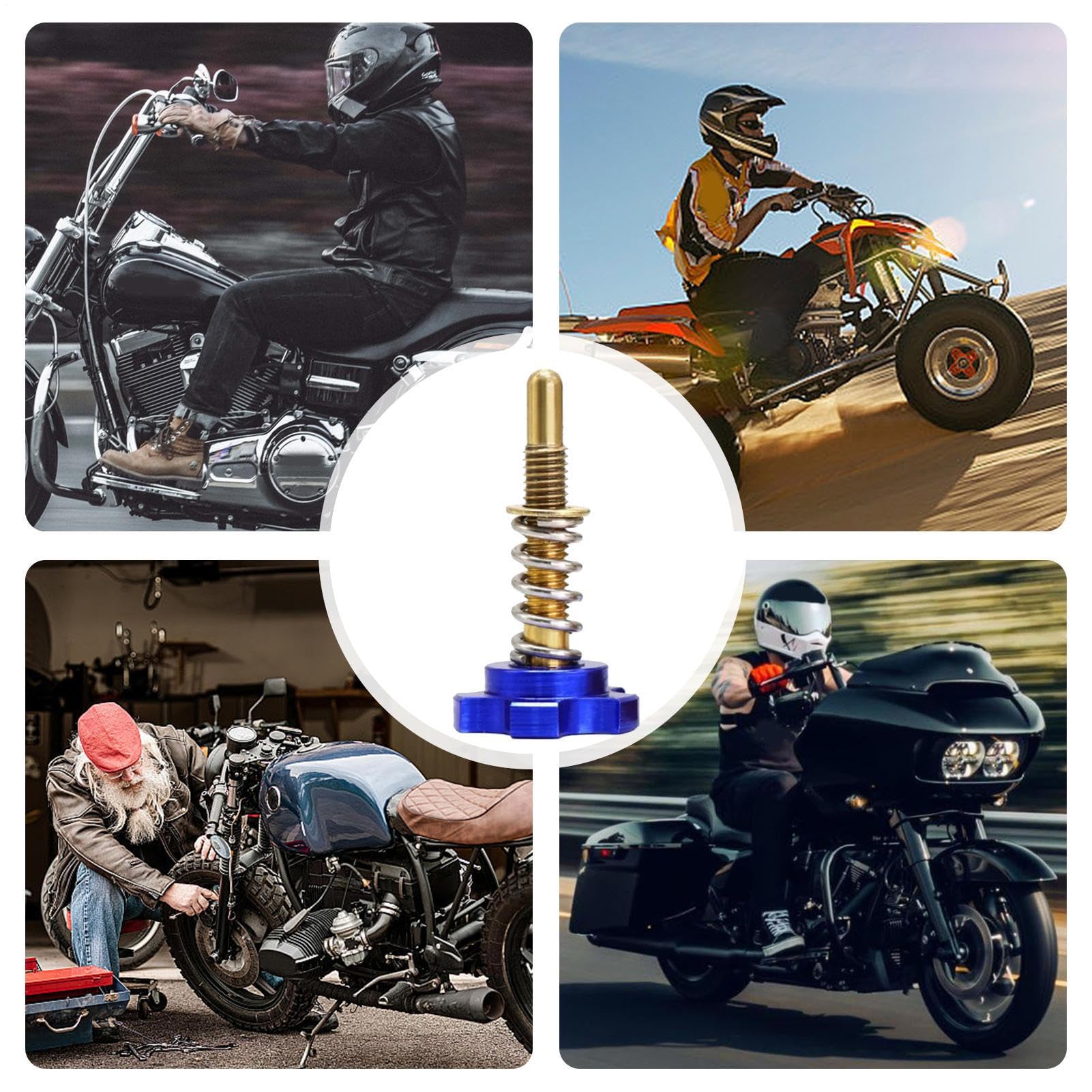 Amazon | エアミックススクリュー、キャブレターアイドルスクリュー