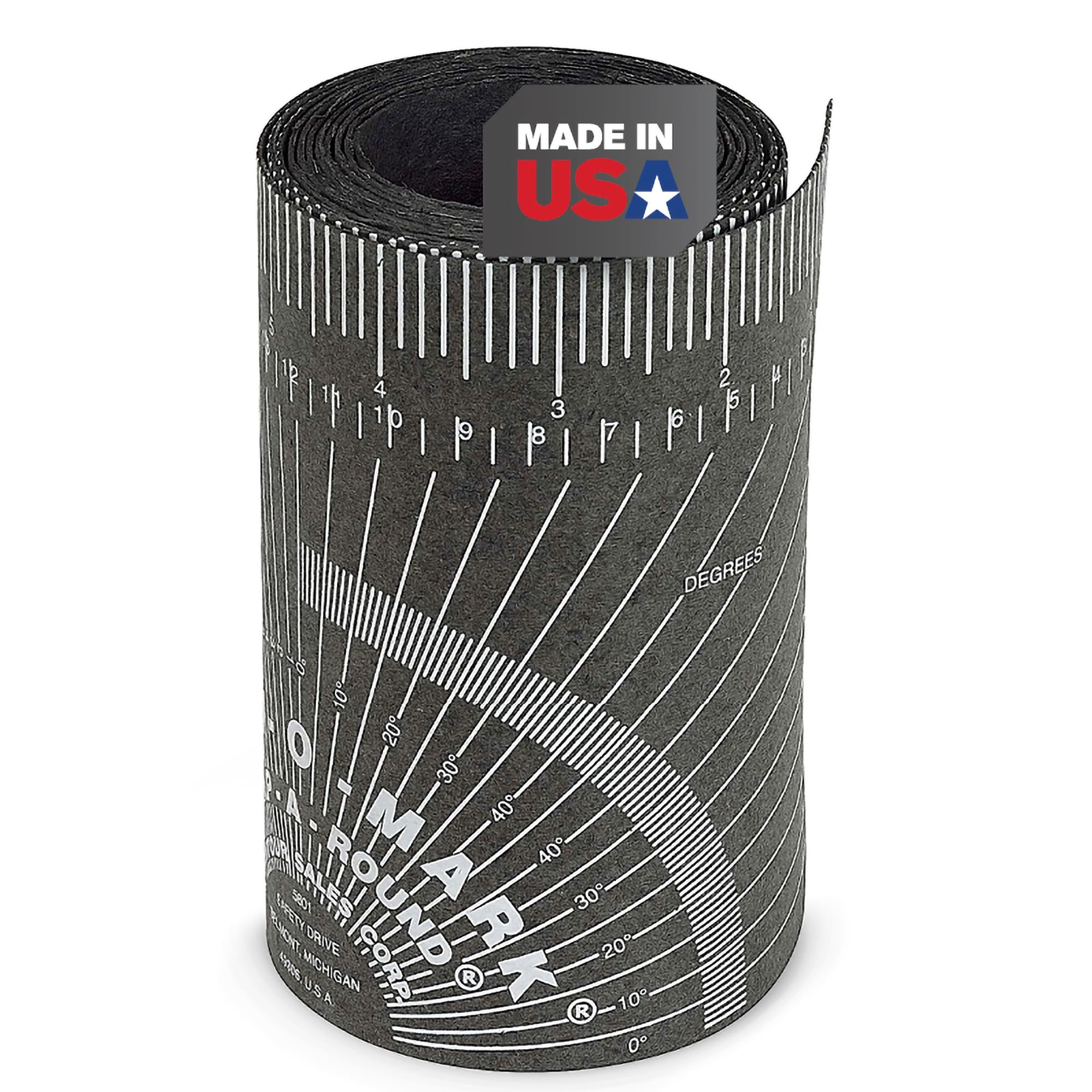 Jackson Safety Contour Wrap-A-Round Pipe Marking Tool (14754), Black, X-Large, 5 to 7, 1 / Case