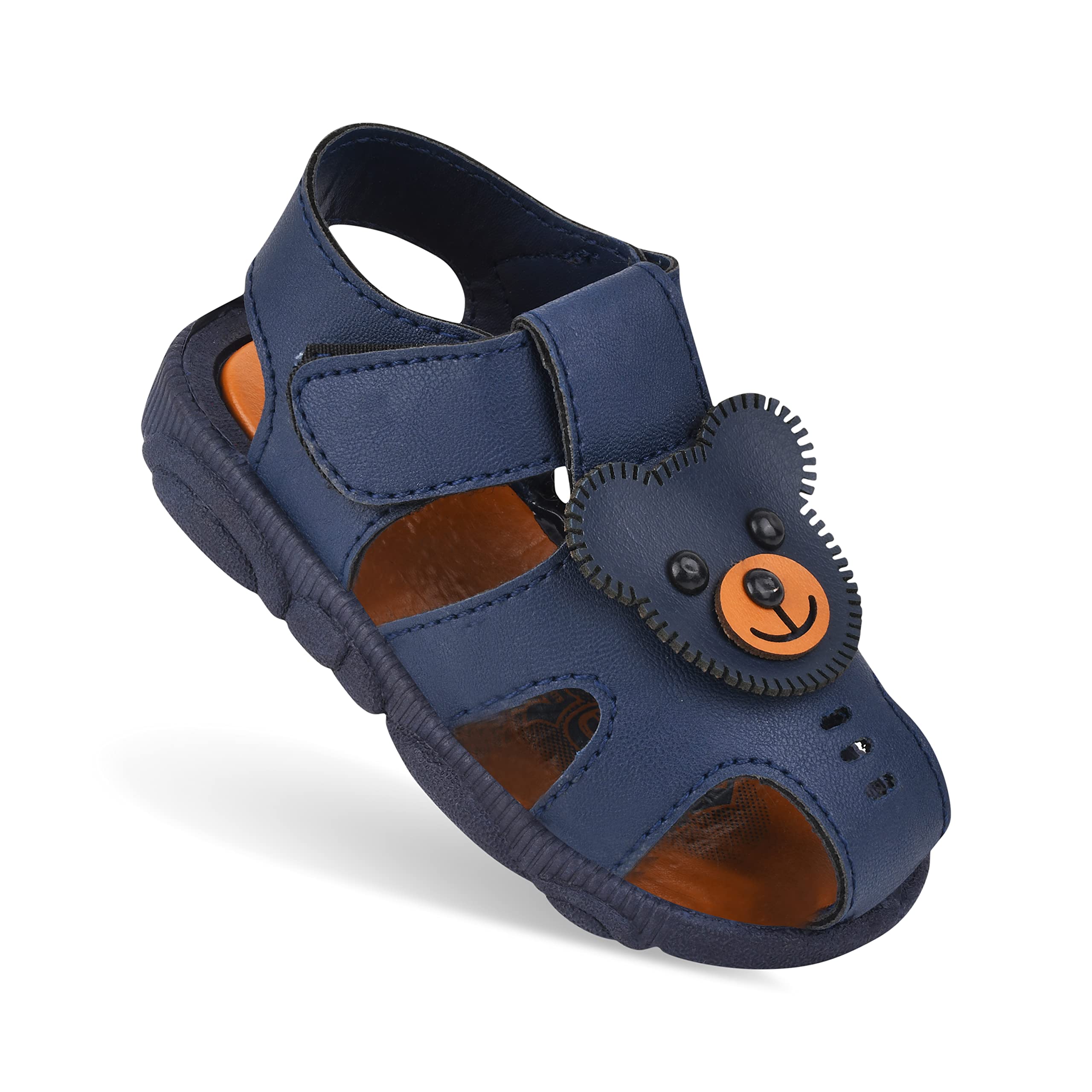 Kats Infant Animal Print Boys and Girls 6 to 18 Month Kids Sports Musical Sandal Color: Navy Blue, Size:1C (B0C141G5R1) Amazon Price History, Amazon Price Tracker