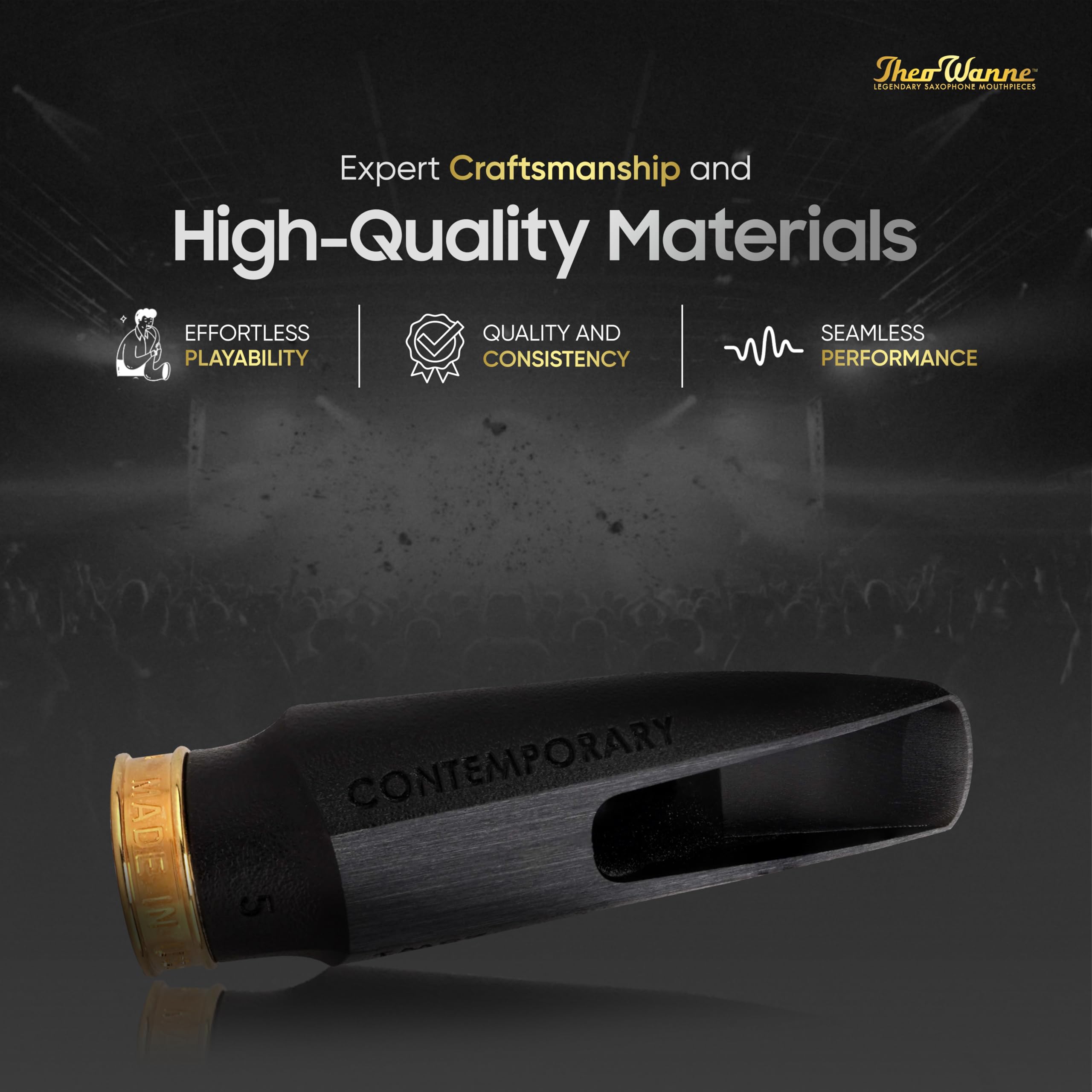 Theo Wanne Essentials Contemporary Alto Saxophone Mouthpiece