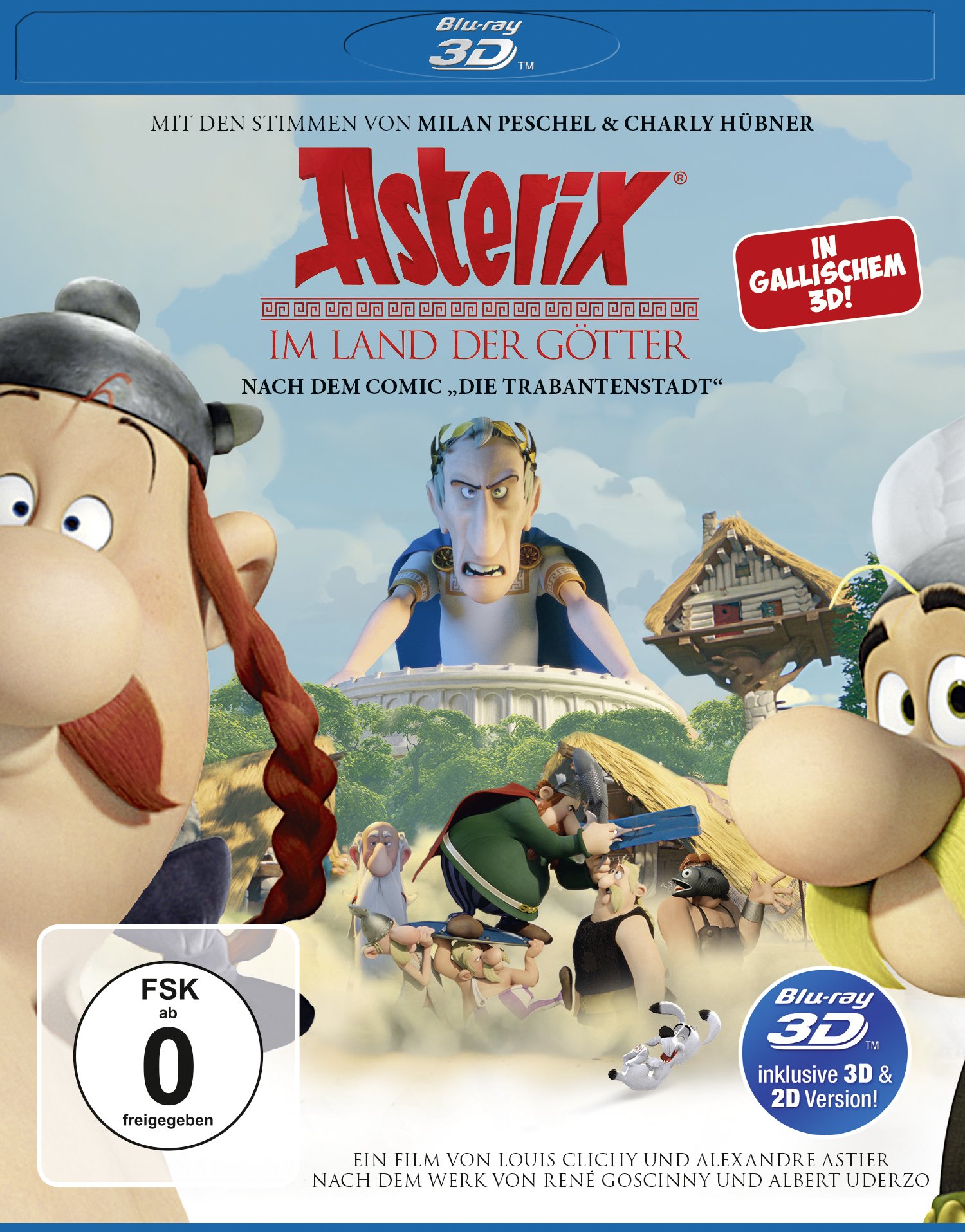 Asterix im Land der Götter 3D (FSK ohne Altersbeschränkung) 3D Blu-Ray