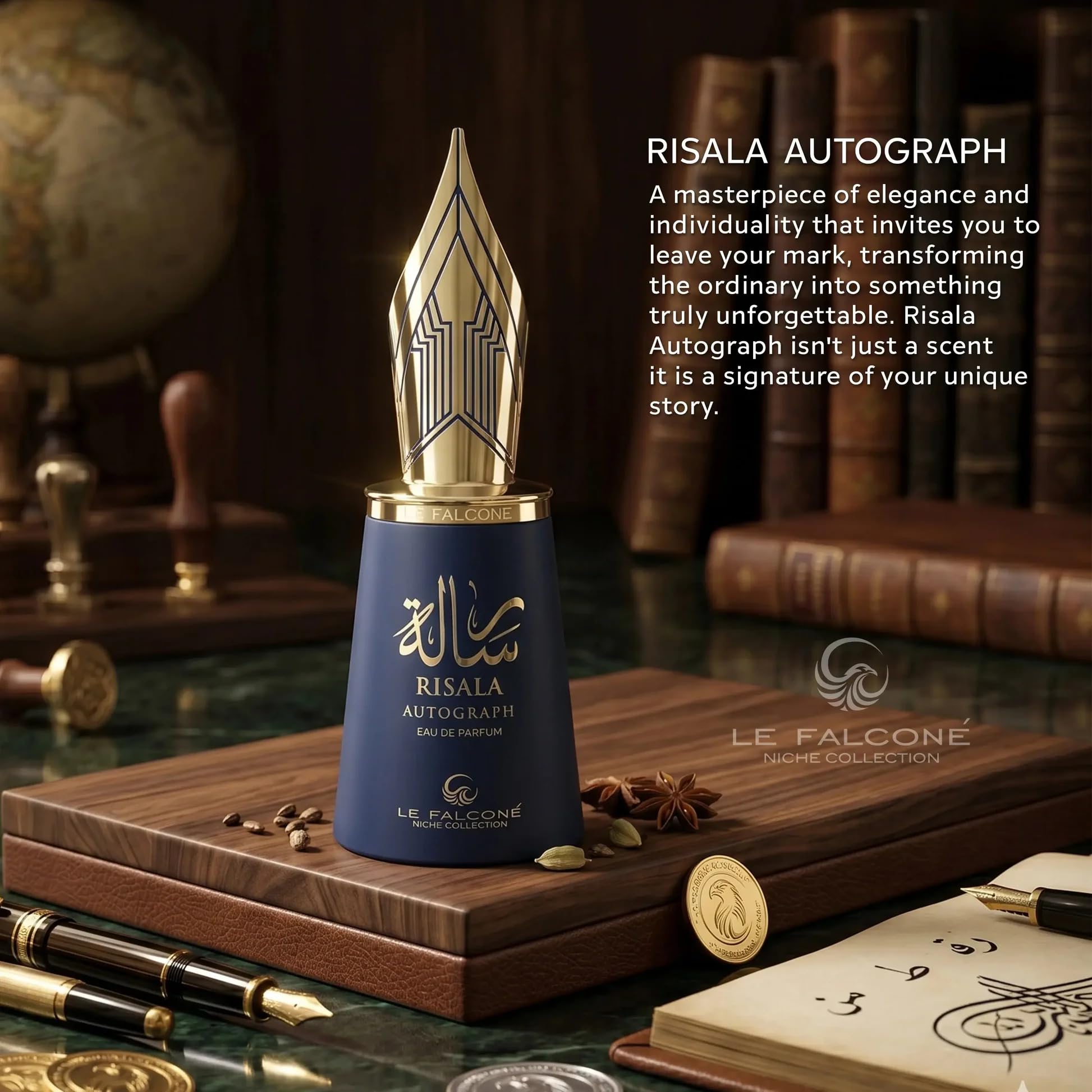 Amazon.com : Le Falcone Risala Autograph 3.4 fl oz / 100 ml Eau de