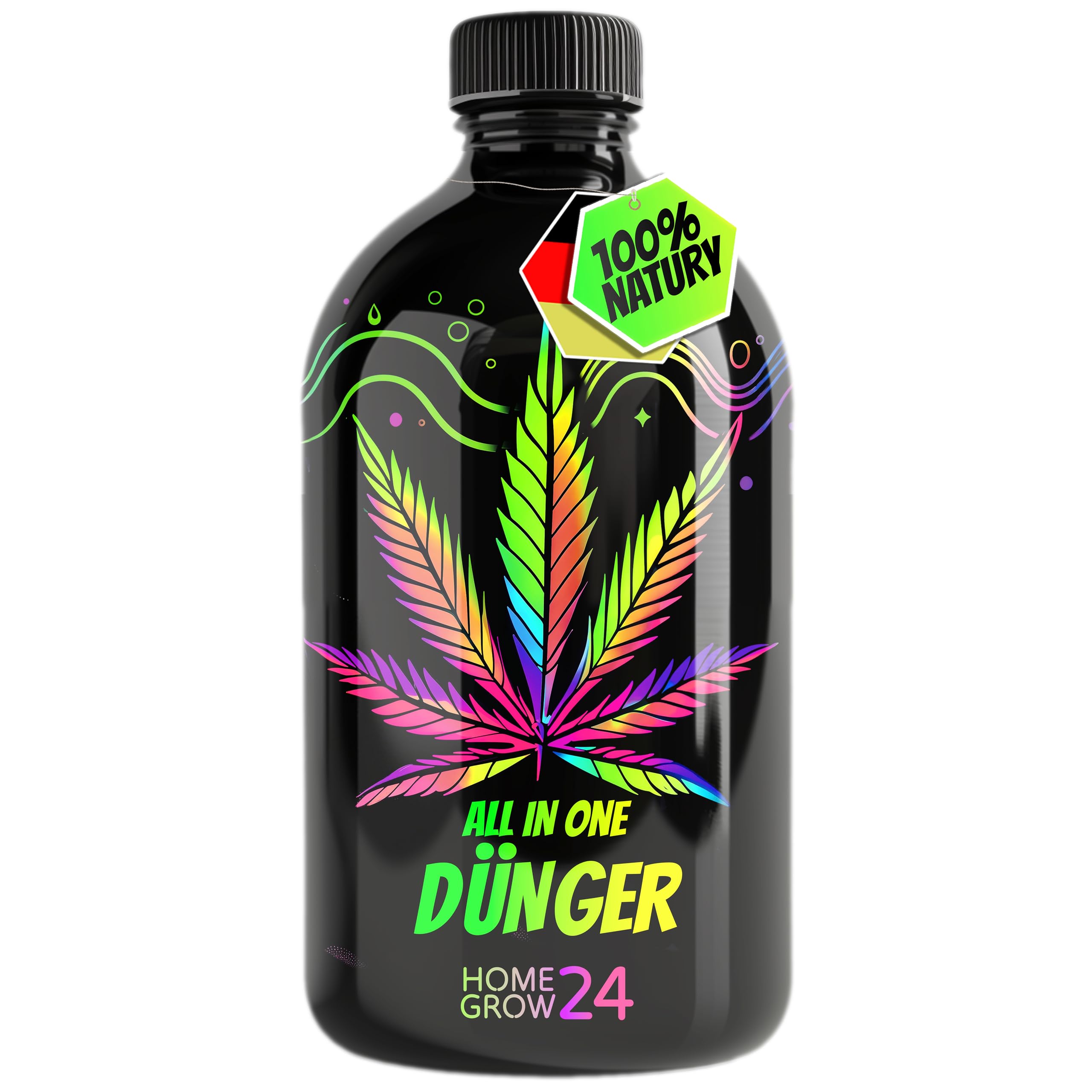 Homegrow24 Nawóz do Konopi w Uprawie Wewnętrznej i Zewnętrznej dla Roślin Konopi w Fazie Wzrostu i Kwitnienia BIOlogical Organic Grow & Bloom Hemp Fertiliser I Zestaw Startowy