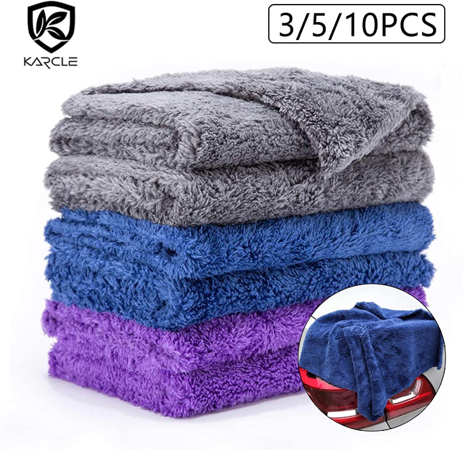 Ręcznik do mycia samochodu Ręcznik z mikrofibry Akcesoria do myjni samochodowej 100X40cm Super chłonna ściereczka do czyszczenia samochodu Premium Mikrofibra Auto Ręcznik Jednorazowe suszenie (Kolor