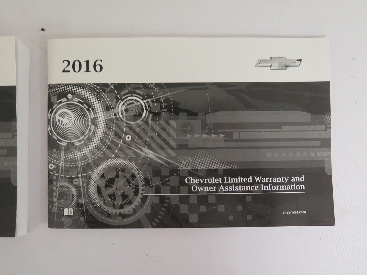 Cover of the 2016 Chevrolet Limited Warranty and Owner Assistance Information booklet