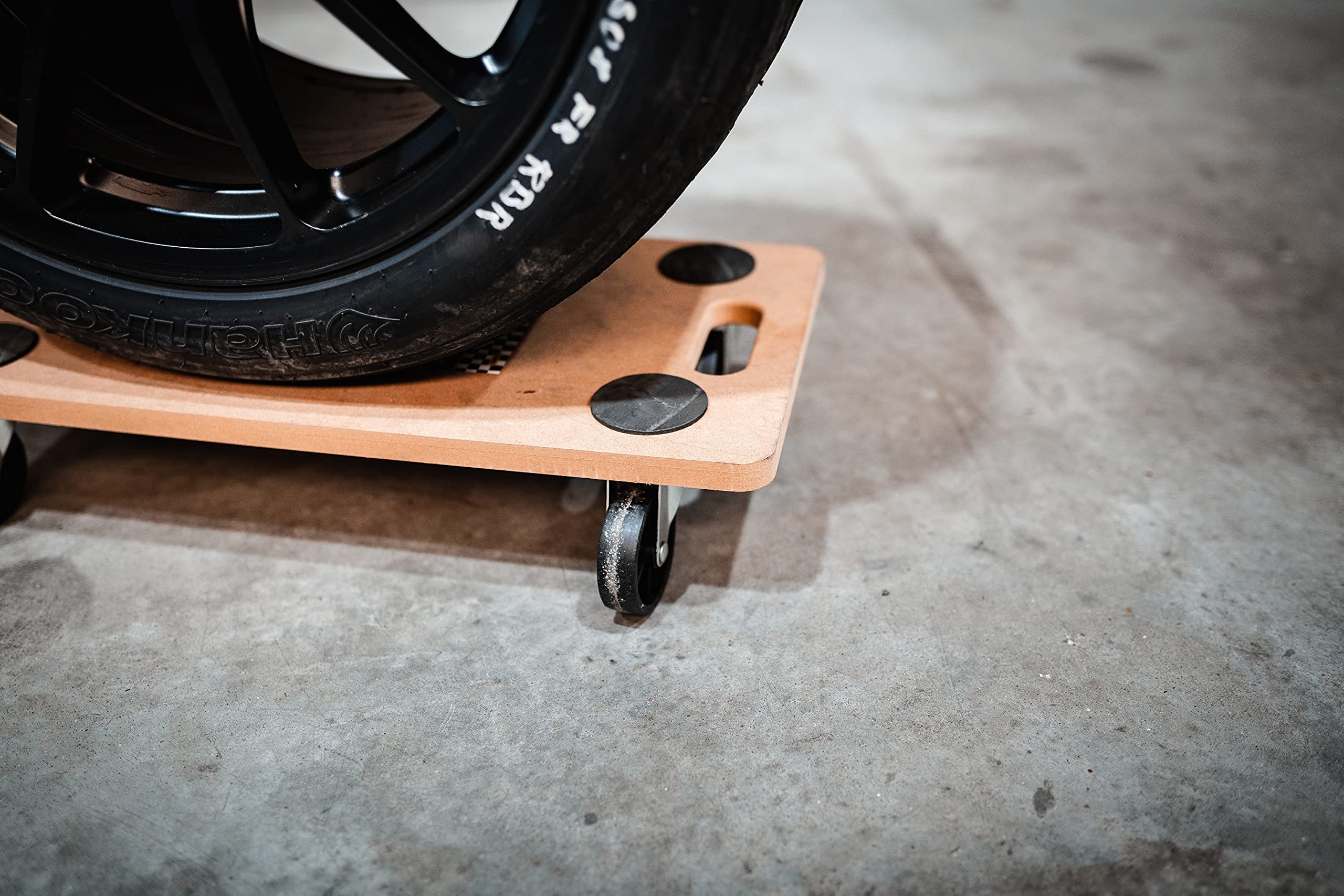 6x HMH-Shop Rollbrett (LxBxH) 58cm x 30cm x 12cm Transportroller MDF Möbelroller Möbelhund Roller bis 200 kg Transportbrett Helfer Umzugshelfer Möbelroller 1,8cm Brettdicke