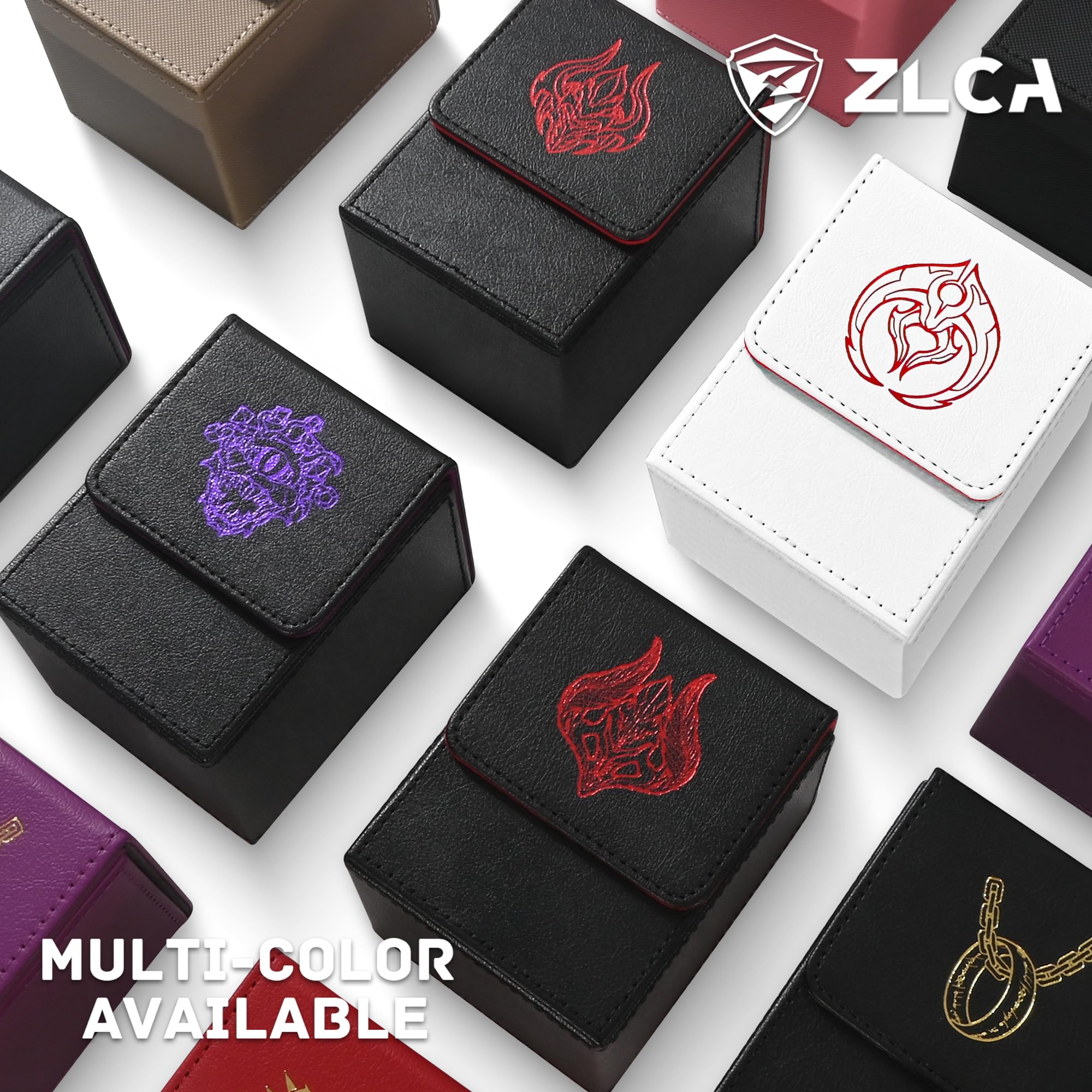 Zlca Caja De Cartas Con 2 Divisores Para Cartas Mtg,... | Meses Sin Interés