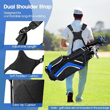 SPOTRAVEL Lightweight Golf Bag, Golf Stand Bag