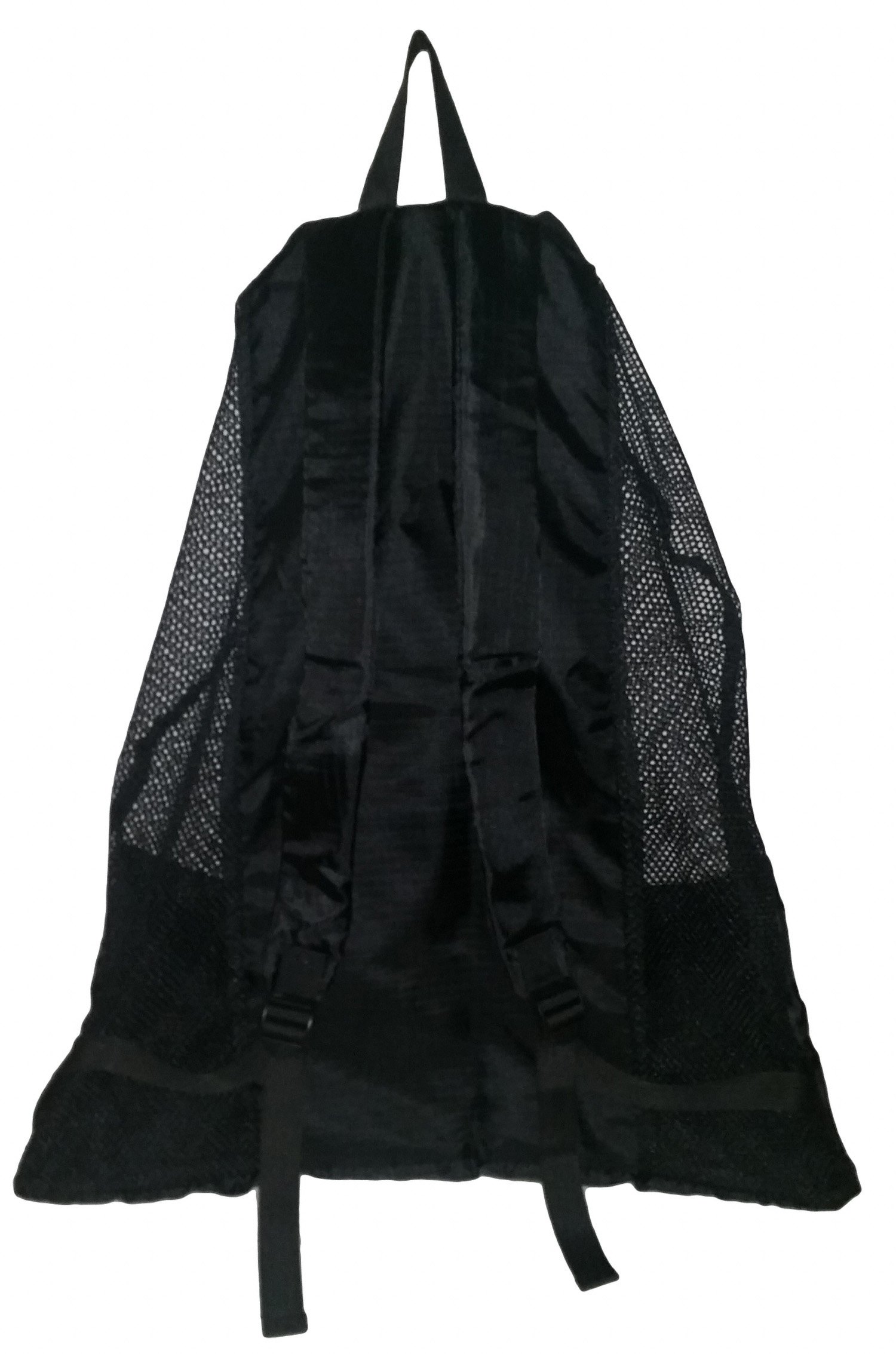 Mochila XL de Malla con cordón y Bolsillo Exterior con Cierre