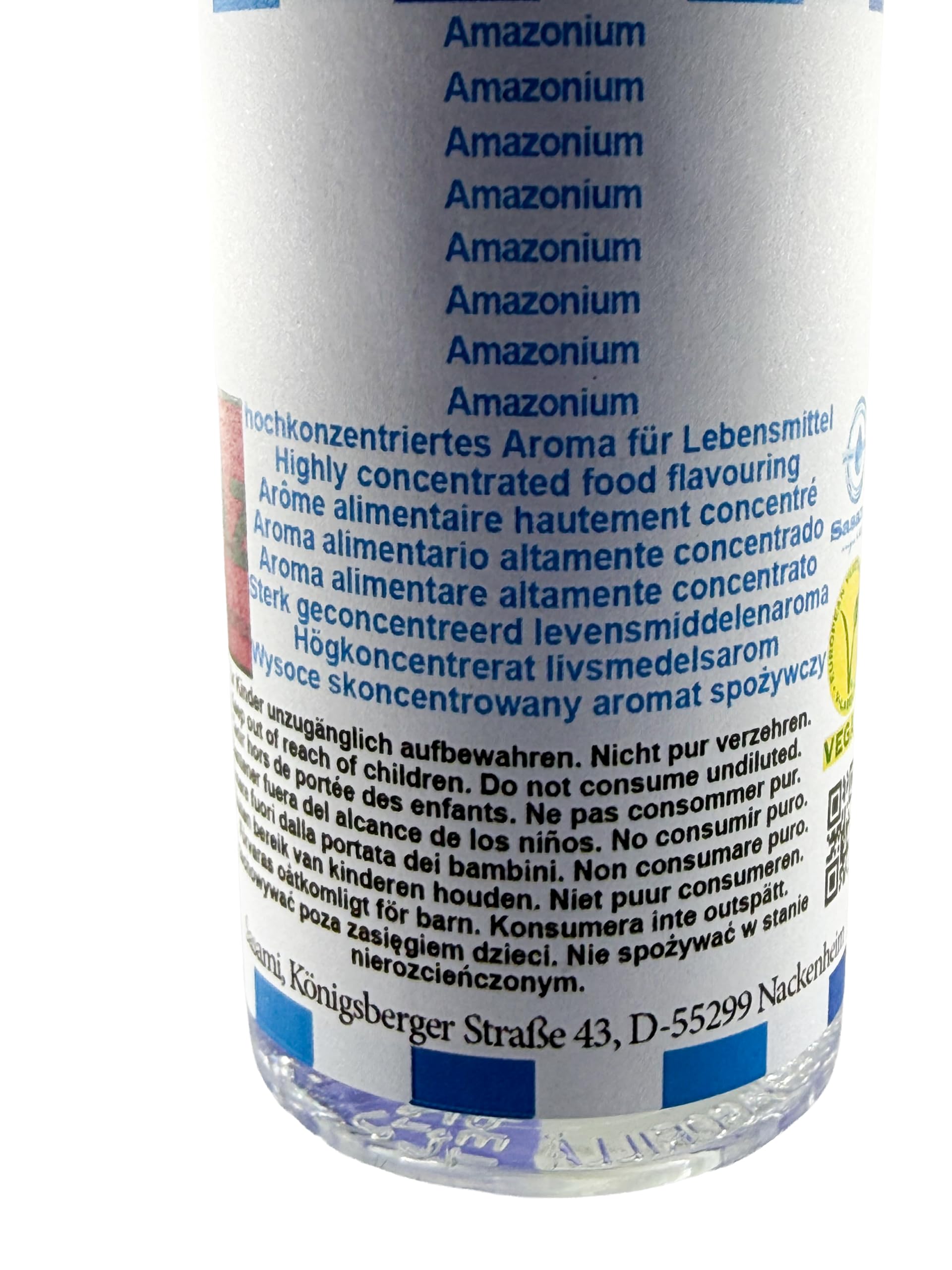 Amazonium aromat koncentrat – Wegański – Sasami – 100ml