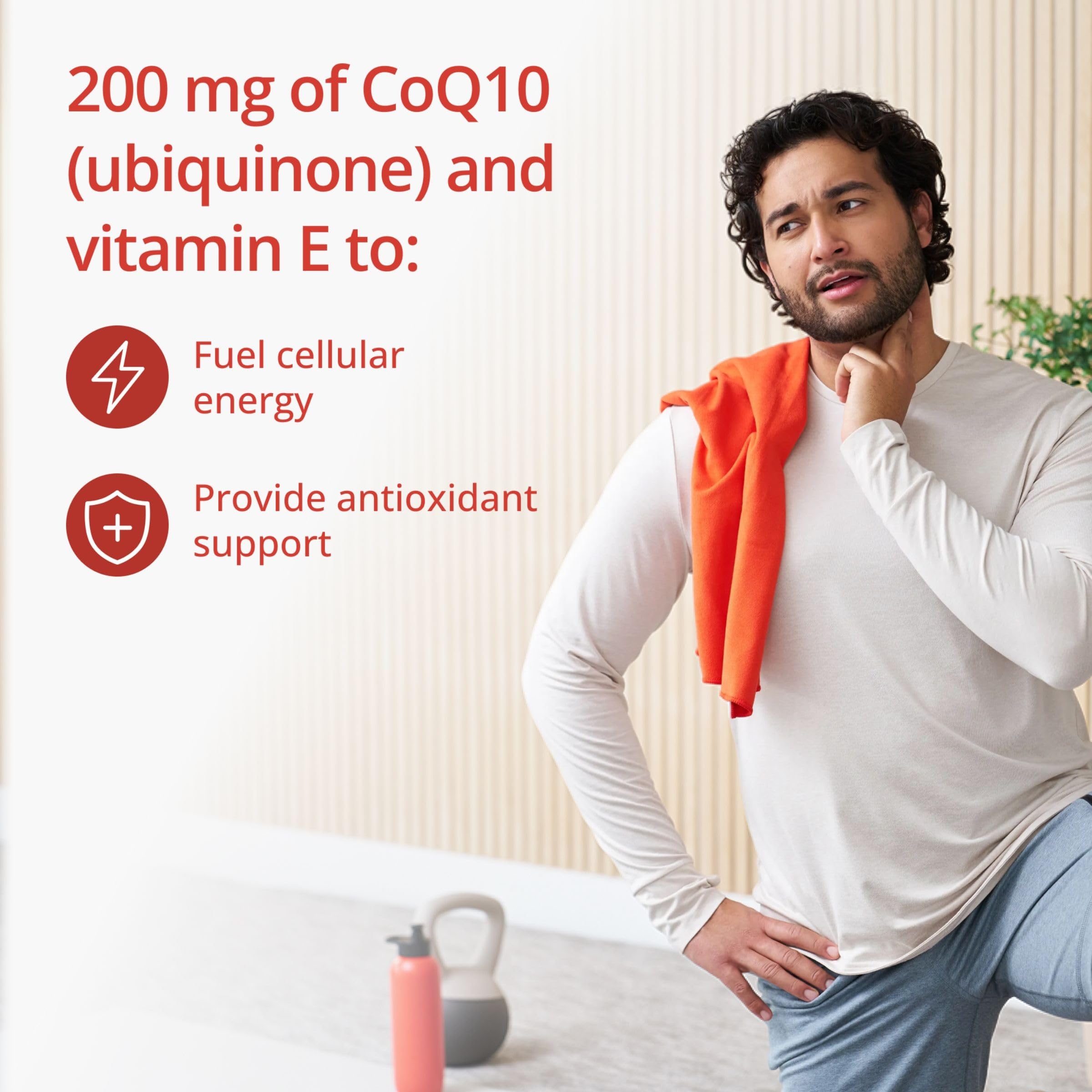 Metagenics CoQ10 ST-200, 200 mg Ubiquinone, Heart Support, 60 Softgels — Amazon image 2