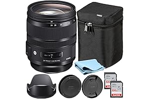 Sigma 24-70mm f2.8 Art Lens Bundle for Canon Cameras