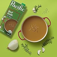 Vista 5 de Pacific Foods - Caldo de res orgánico bajo en sodio, caja de 32 onzas