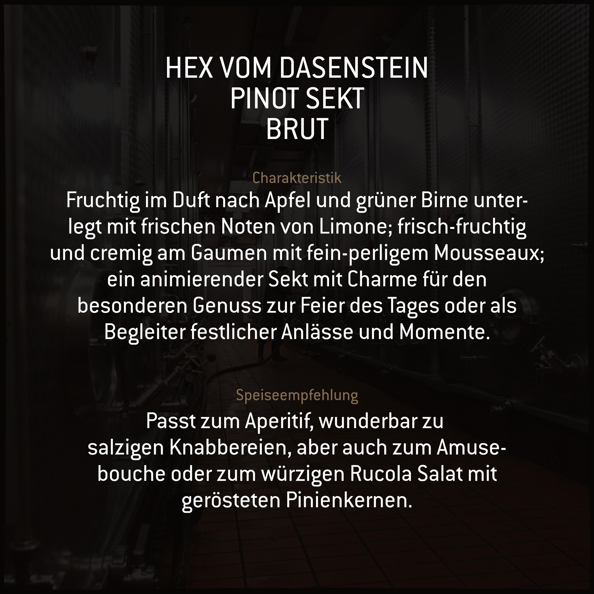 Hex vom Dasenstein Pinot Sekt Probierpaket 3 x 0,75l - Klassische Flaschengärung Winzersekt aus Baden