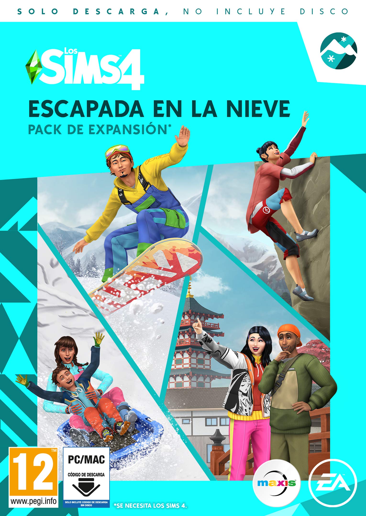 Los Sims 4 Las cuatro estaciones (EP5) Pack de expansión PCWin-DLC |Videojuegos |Código de descarga directa |Castellano — view 64