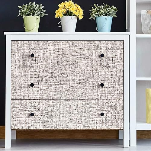 Miniatura 10 de Papel tapiz azul para despegar y pegar, papel de contacto ligero de 17.7 x 118.1 pulgadas, papel tapiz de hierba sintética para decoración de