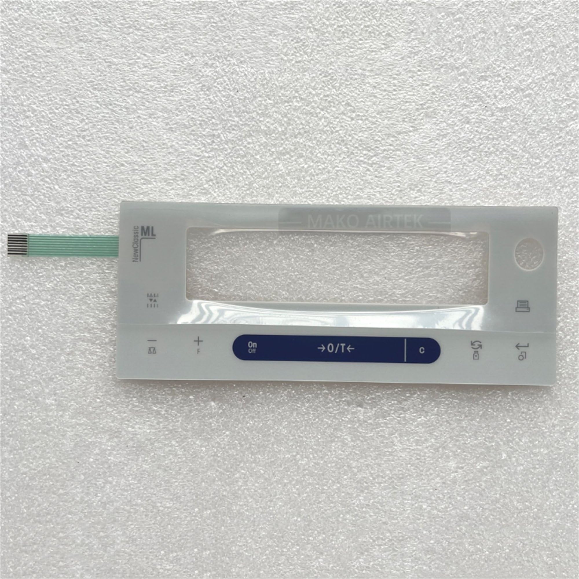 MAKO AIRTEKMembrane Keypad Decal Fits METTLER TOLEDO MS204S