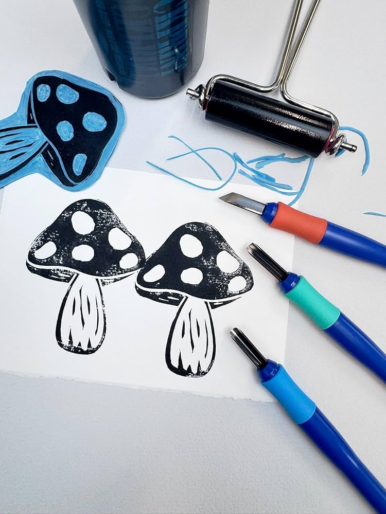 Amazon.co.jp: サクラクレパス 彫刻刀 グリップ付き 5本組 EHT-5A