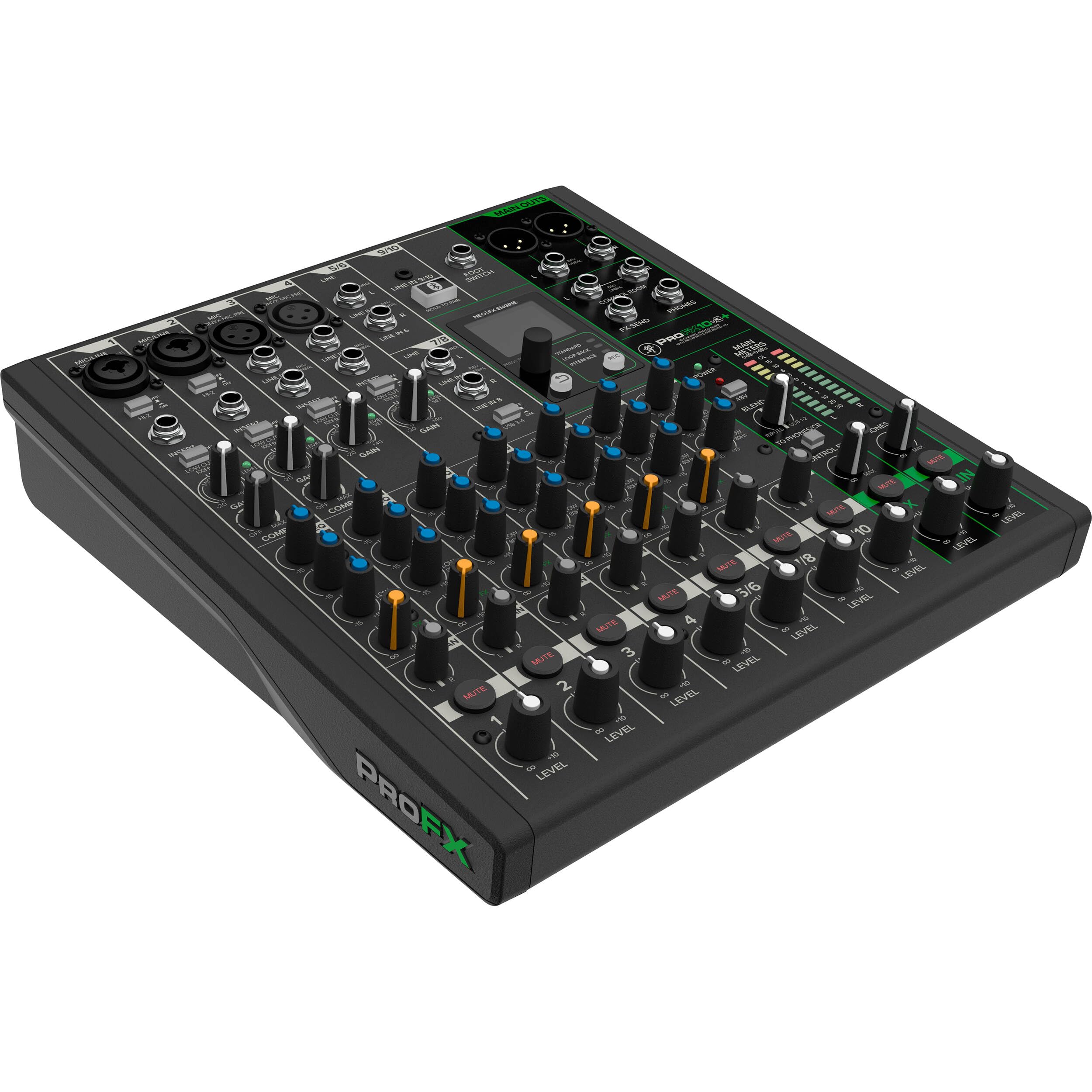 Amazon.com: Mackie ProFX10v3+ 10-Channel Analog Mixer With