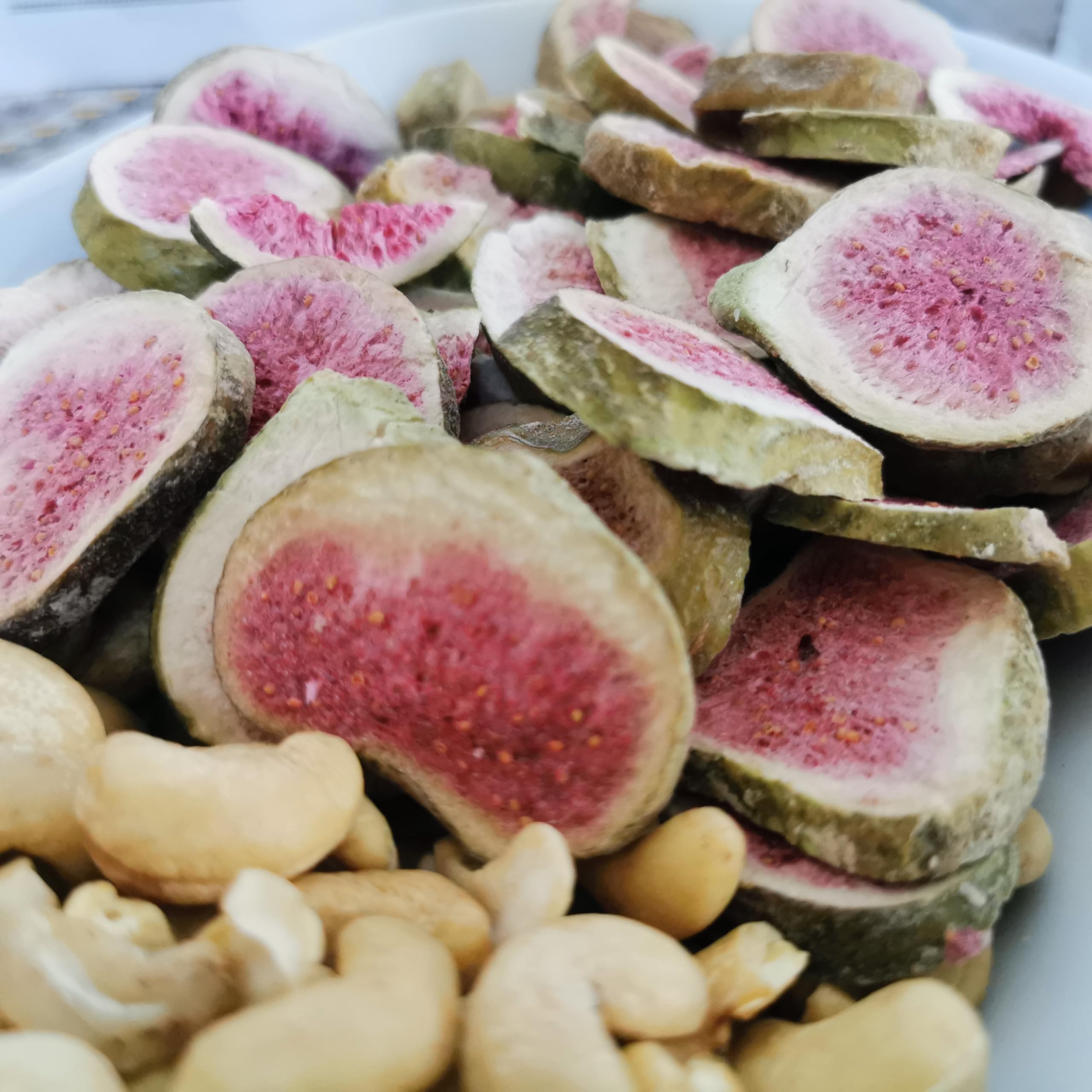 Freeze Dried Figs Slices | XL 300g Natural | No Added Sugar