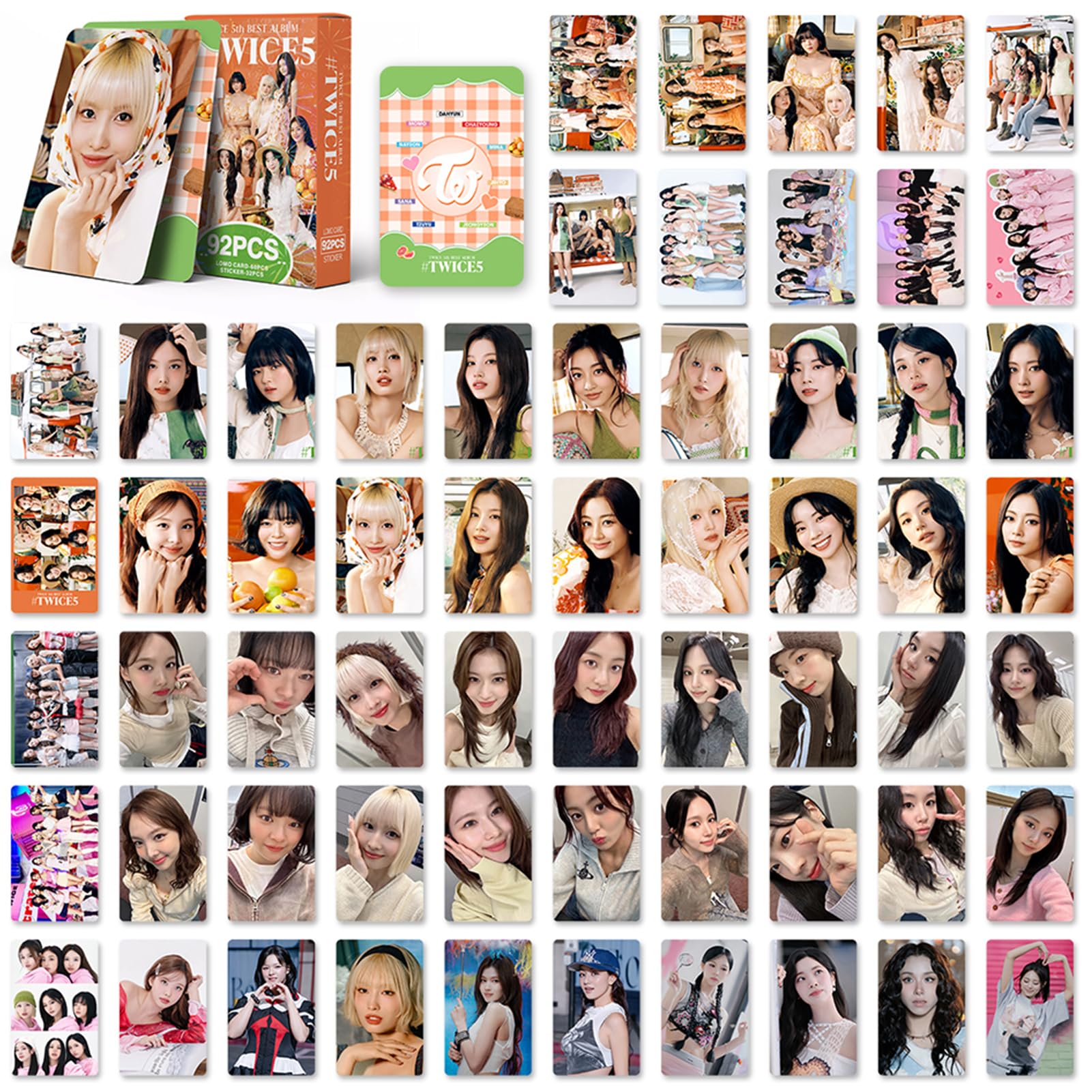 KPOPBP Twice 5th Photocards TWICE5 Albuum Cards Kpop Merch Gift