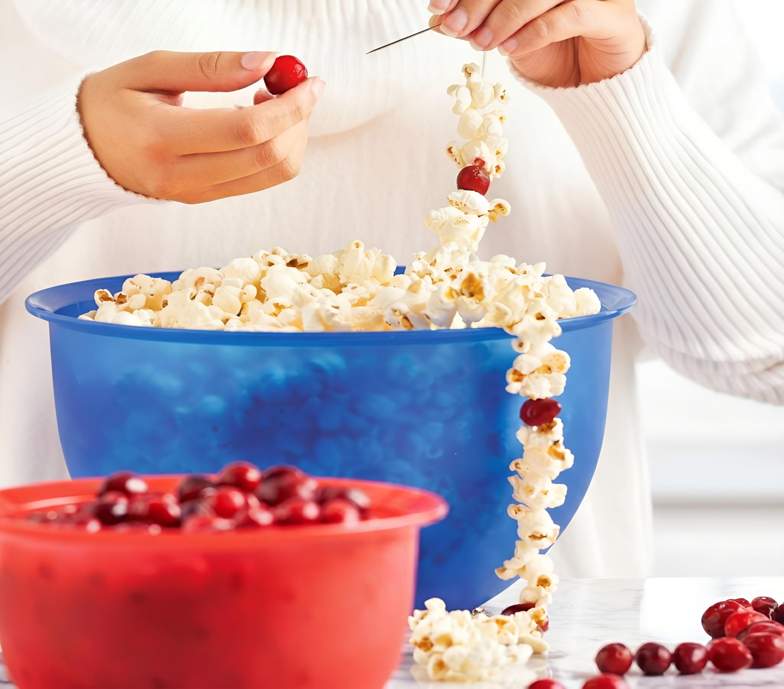 Tupperware Set di 6 ciotole classiche, 3+3 coperchi, lavabili in lavastoviglie, senza BPA, contenitori ermetici per alimenti a prova di perdite, per frigorifero e dispensa