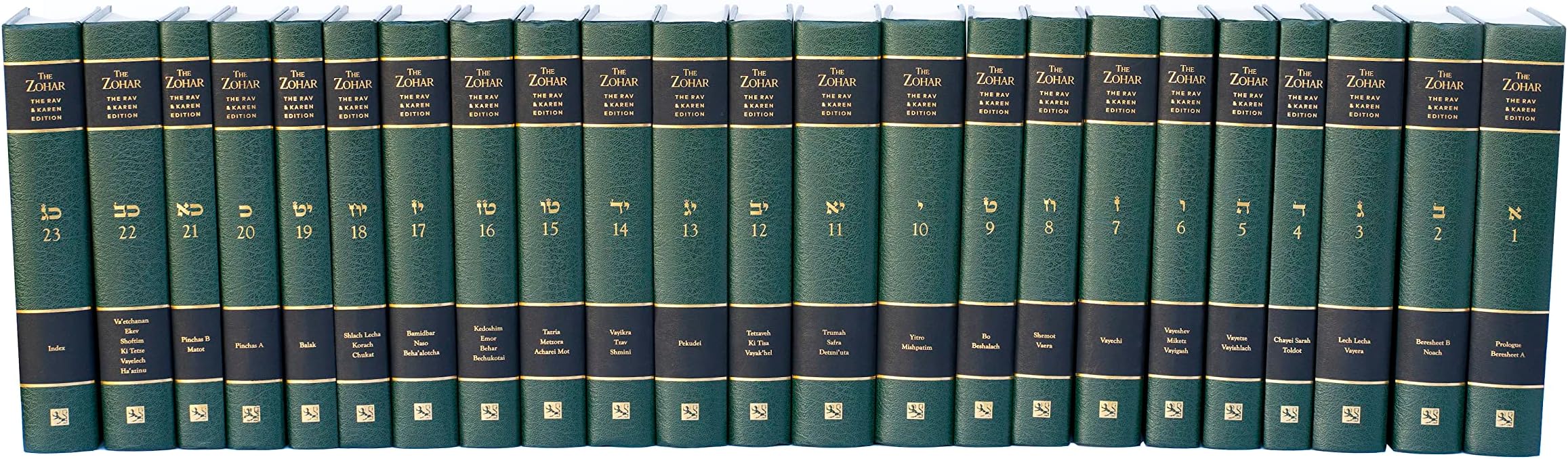 The Zohar: v. 1-23 (Zohar Set)