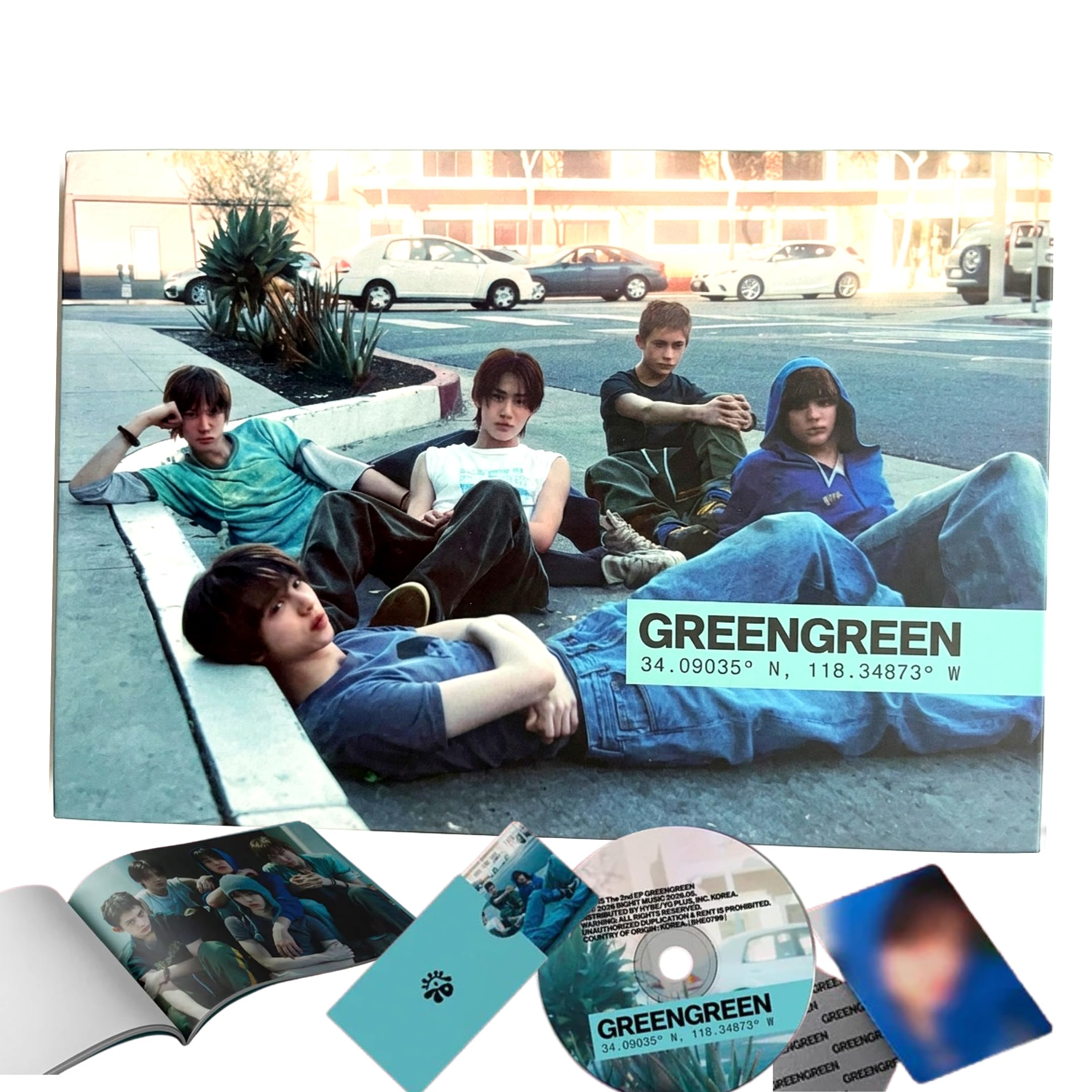 Amazon.com: CORTIS GREENGREEN 2nd EP Album [STREET Ver.] Photobook