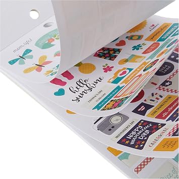 Carpe Diem 7983 Planner Essentials Seasons Mini Sticker Tablet