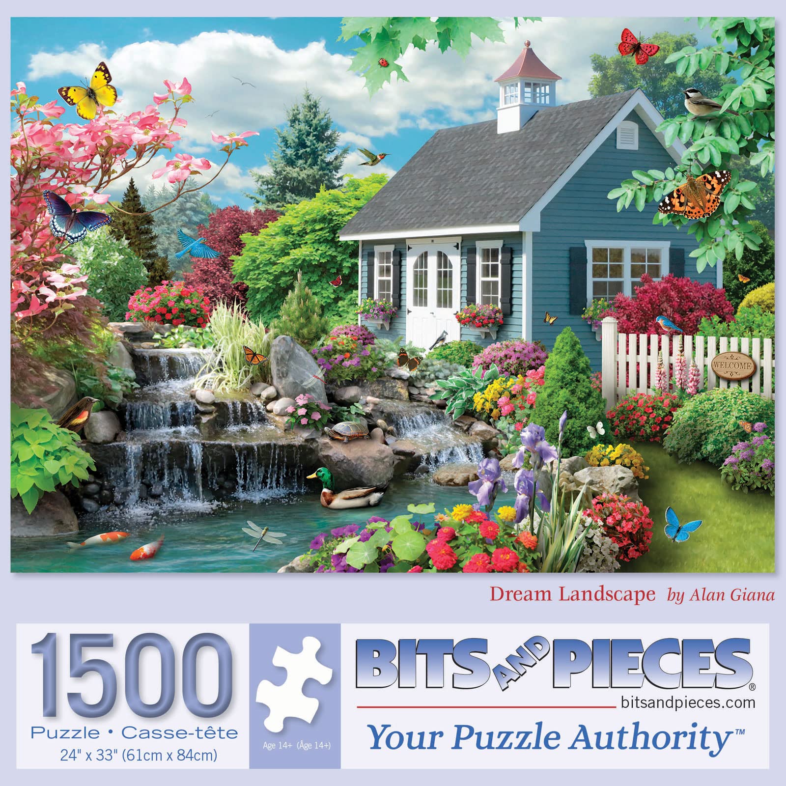 Amazon | Bits and Pieces - 1500ピース ジグソーパズル 大人用 59 cm