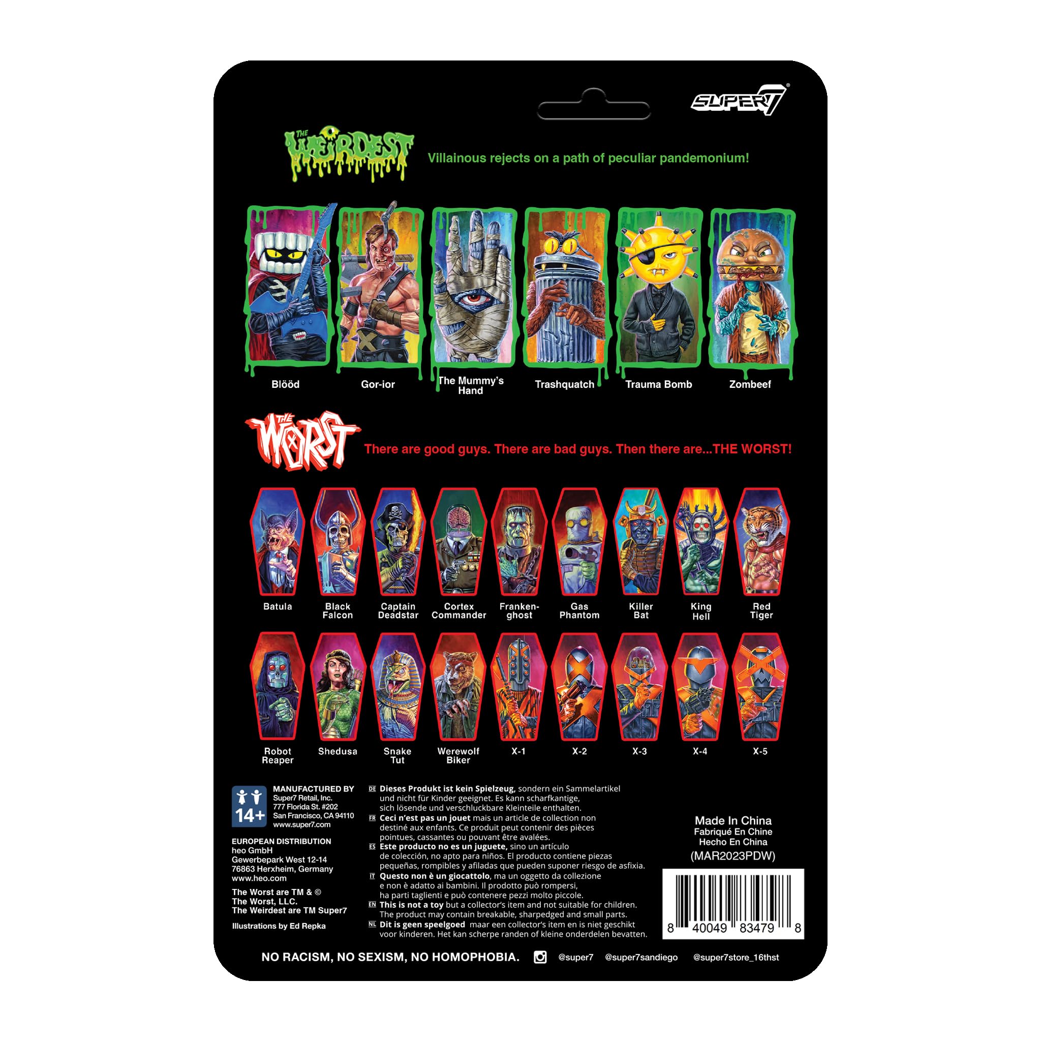 Amazon.com: Super7 The Weirdest Gor-ior (Infernal Curse) - 3.75