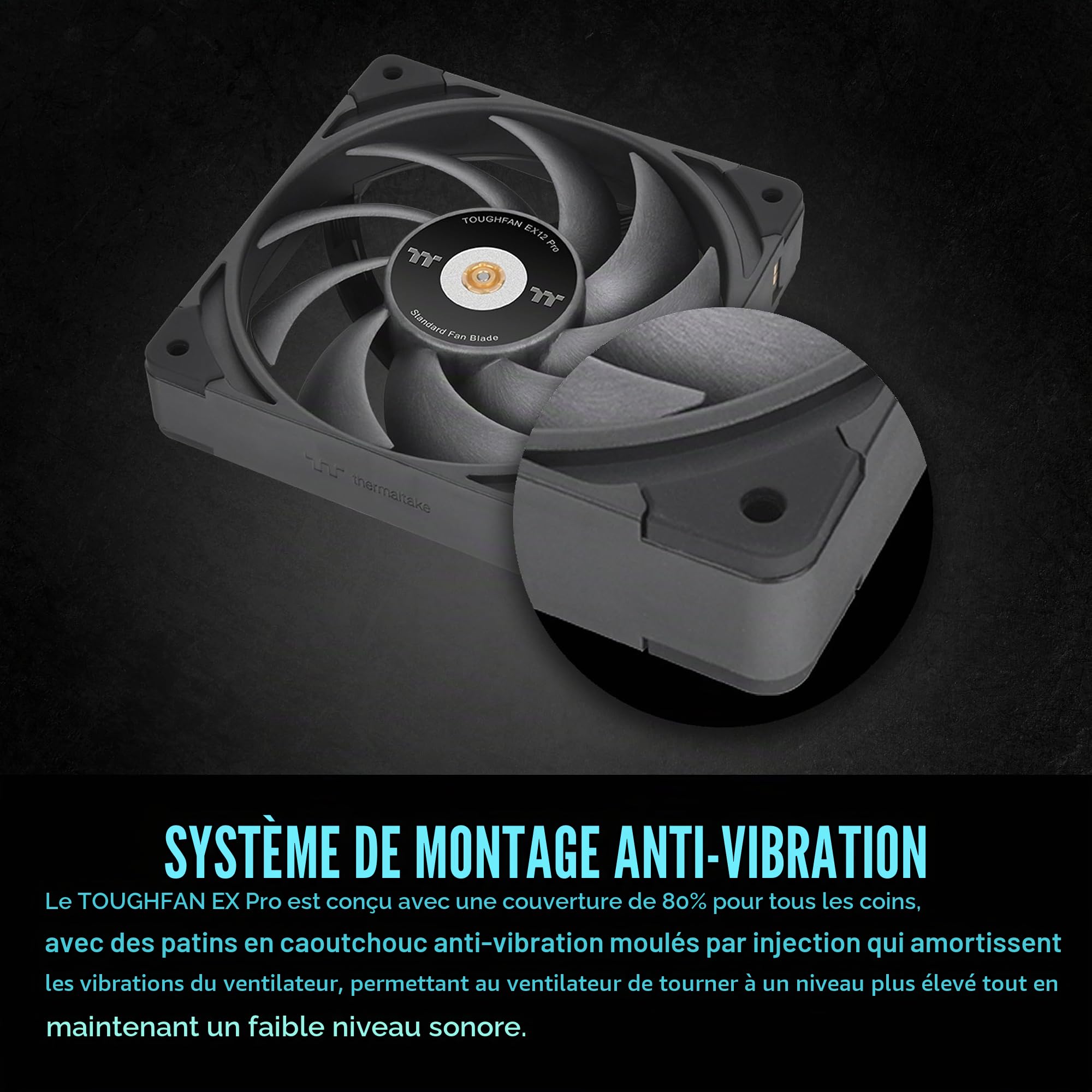 Thermaltake TOUGHFAN EX12 Pro | Swappable Edition | 3 Fan Pack