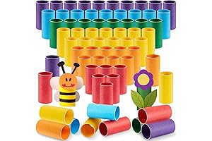 Henoyso - 200 Pack of Cardboard Lip Balm Tubes for DIY Arts and Crafts