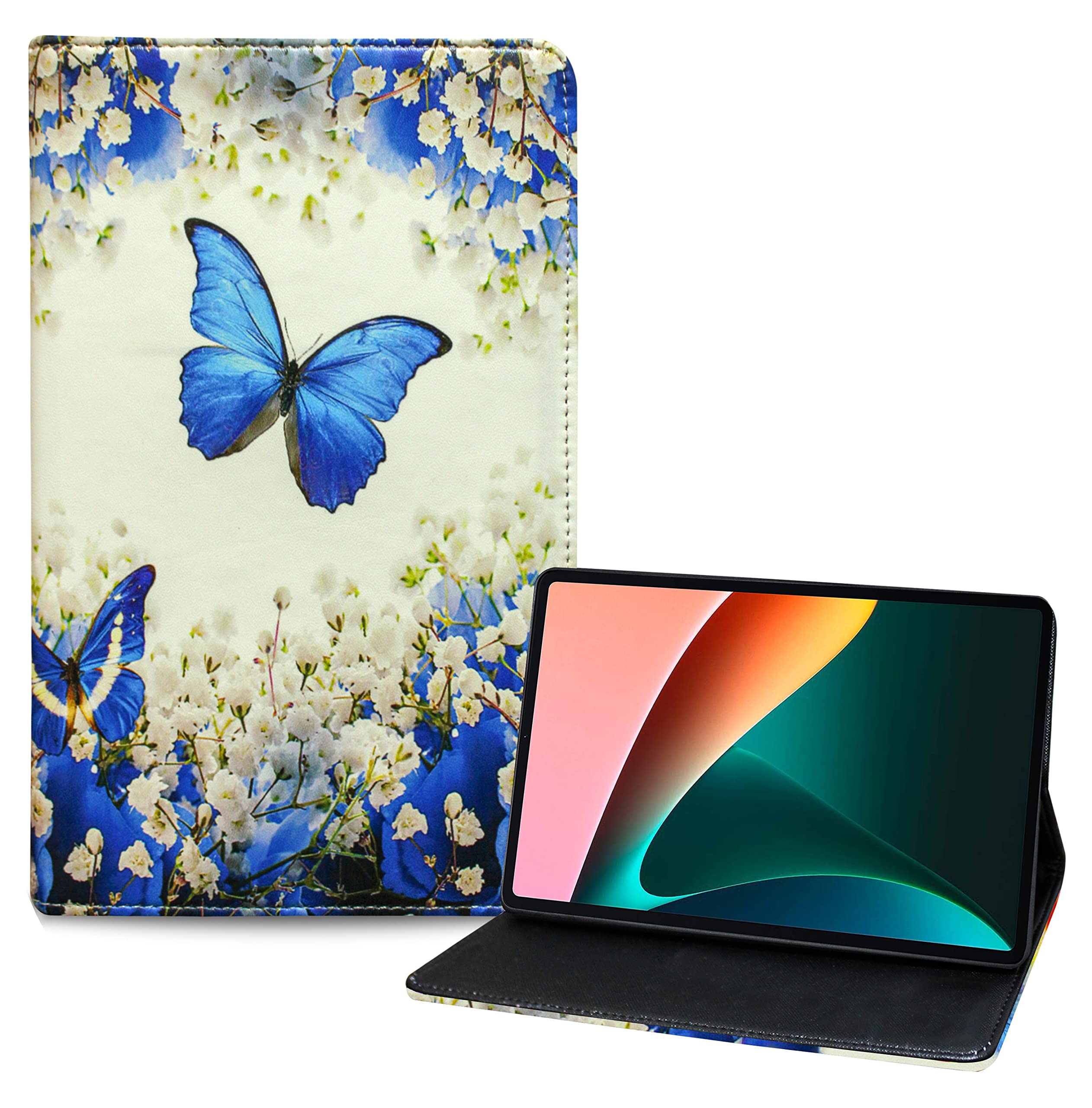 TGK Printed Classic Design Leather Folio Flip Case with Viewing Stand Protective Cover for Xiaomi Pad 5 11.0 inch (Butterfly & Flowers) (B0B4DBH6LN) Amazon Price History, Amazon Price Tracker