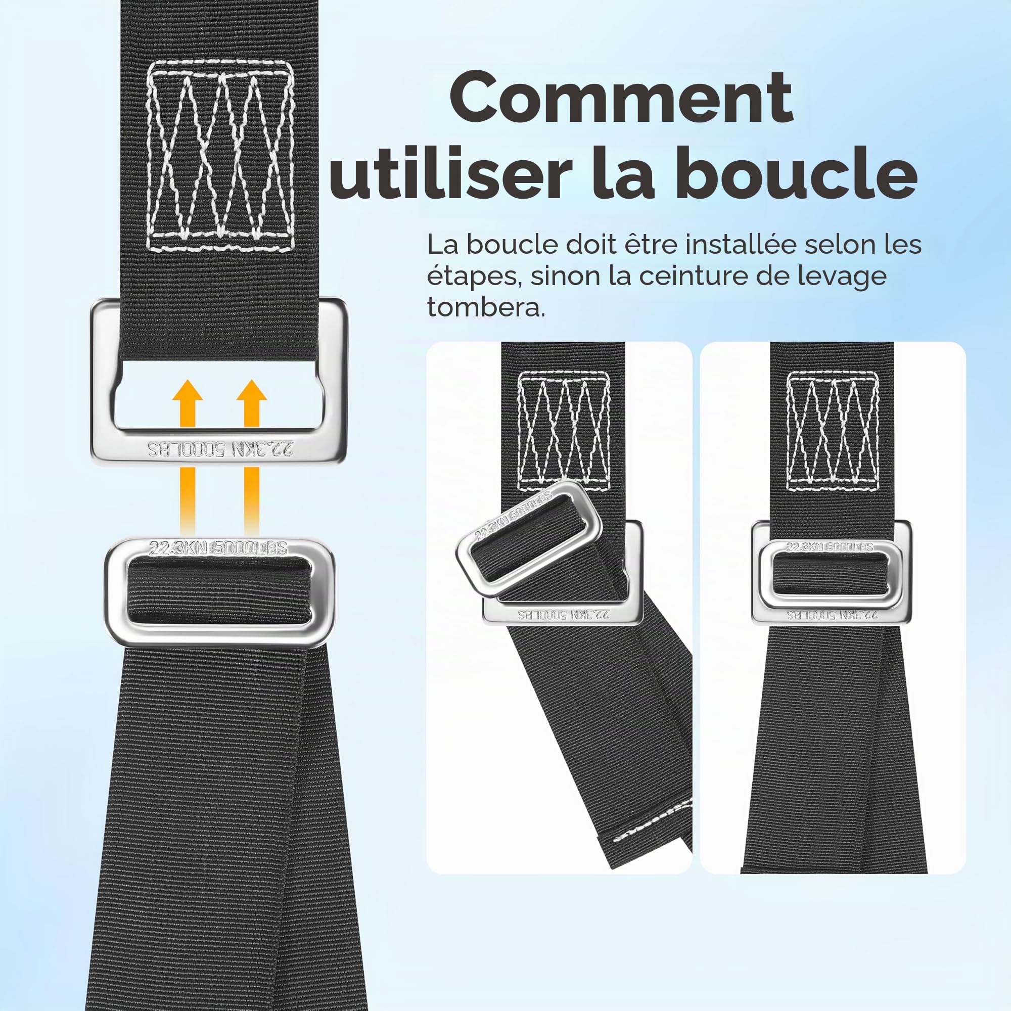 Sangles de Transport pour Meubles de déménagement - Sangle de Transport - Solides, durables et pouvant Supporter jusqu'à 300 kg - Ergonomique et Efficace pour Le Transport de Meubles sans stressv Lot