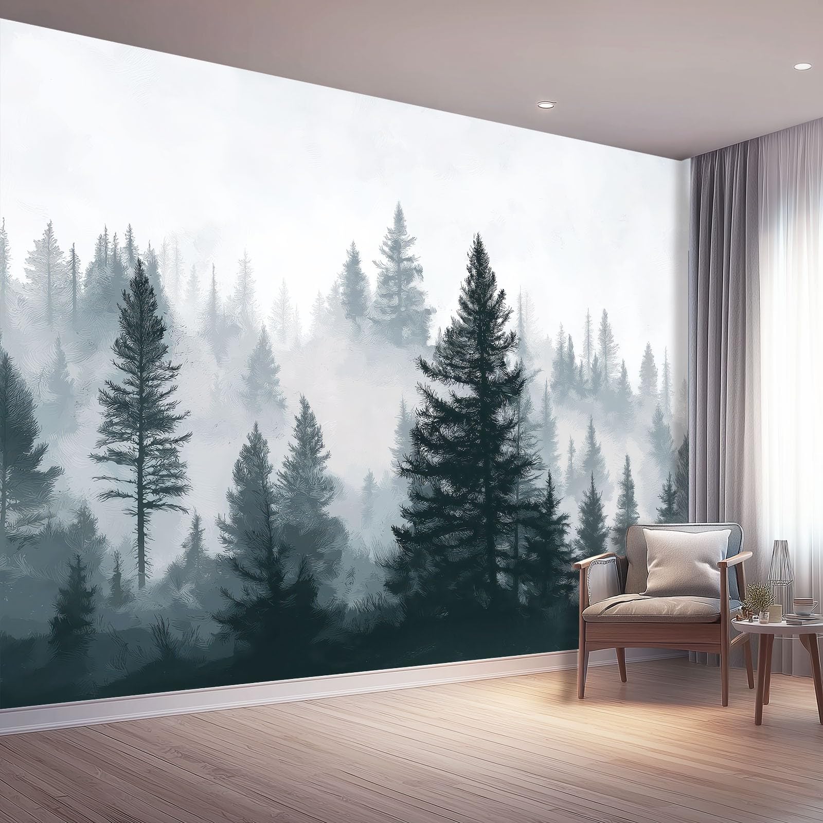 Papier peint moderne pour habiller un mur de chambre adulte 200x140
