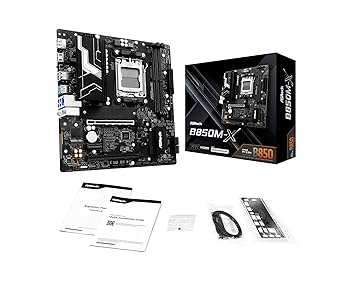 ASRock B850M-X WiFi R2.0 AM5マザーボード Amazon.com: ASRock B850M-X WiFi R2.0 AM5 Micro-ATX