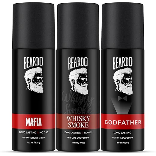 Beardo Godfather Deodorant Set - 3 Pack
