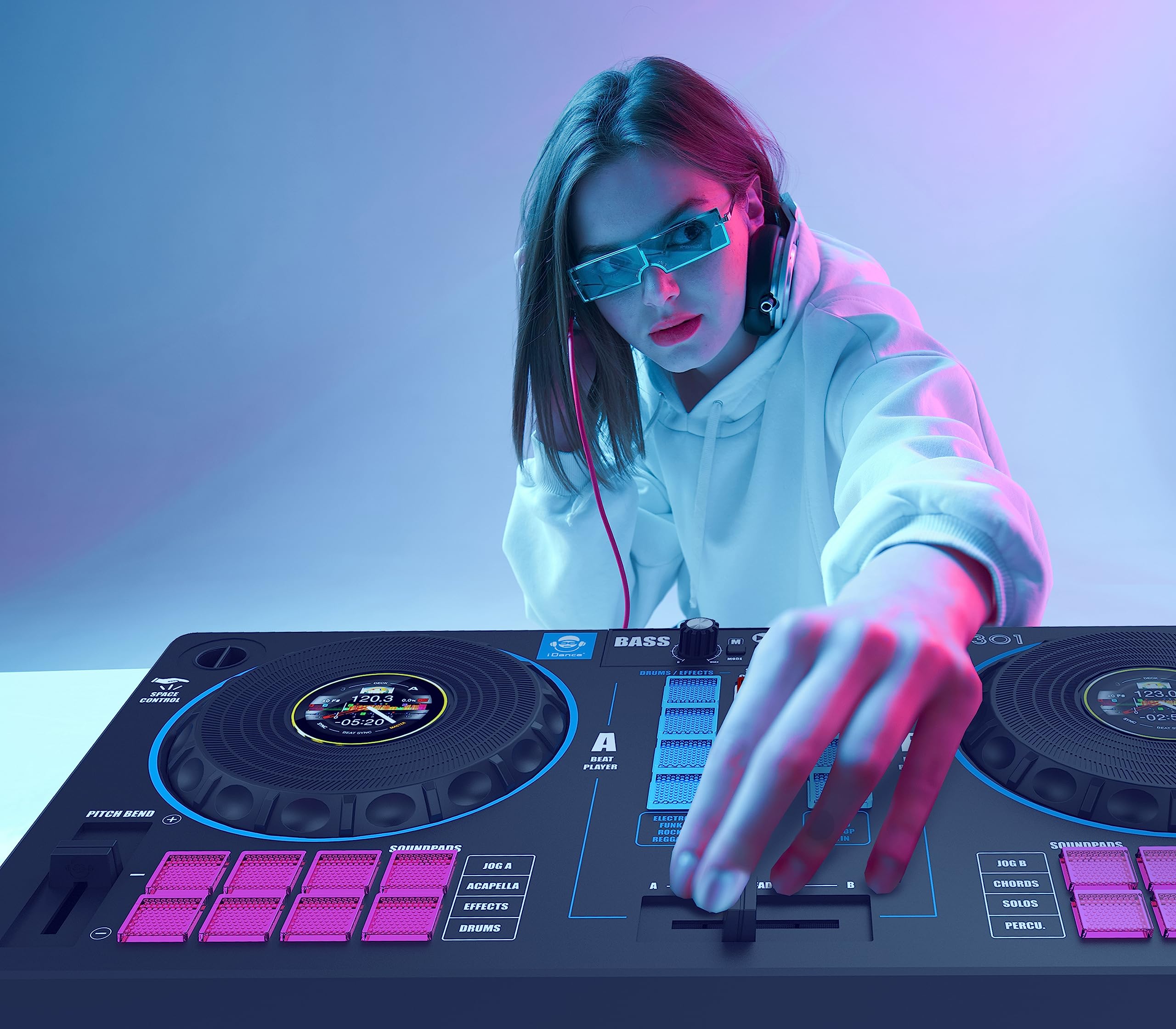 Buy Cefa Toys - Portable DJ Station with Speakers and Space