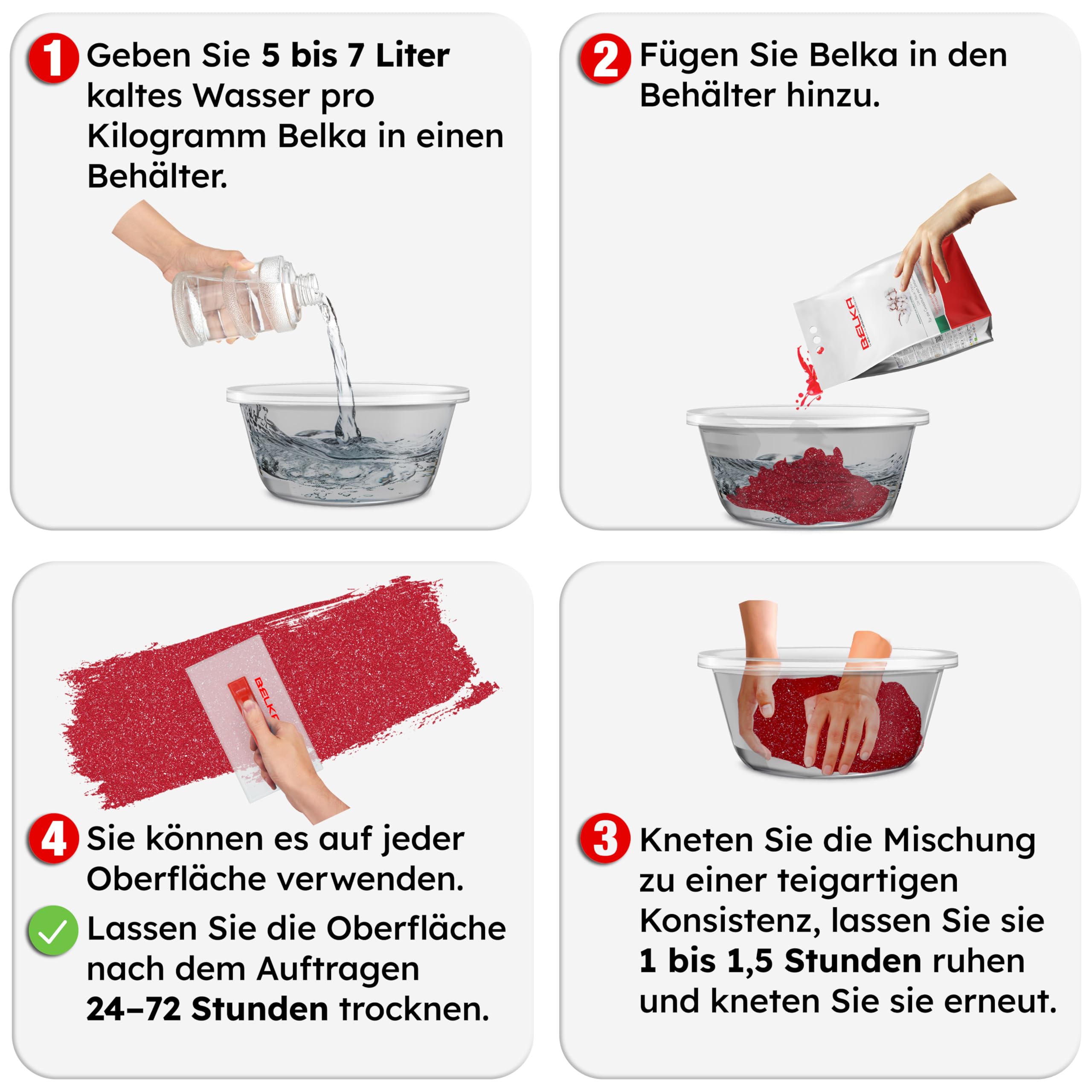 Belka B1 Creme Tapete - Reine Baumwolle - selbstklebend - Wärme- & schalldämmend - Langlebig - Modern & stilvoll, DIY Öko & Natürlich | ca. 9 qm (m²)